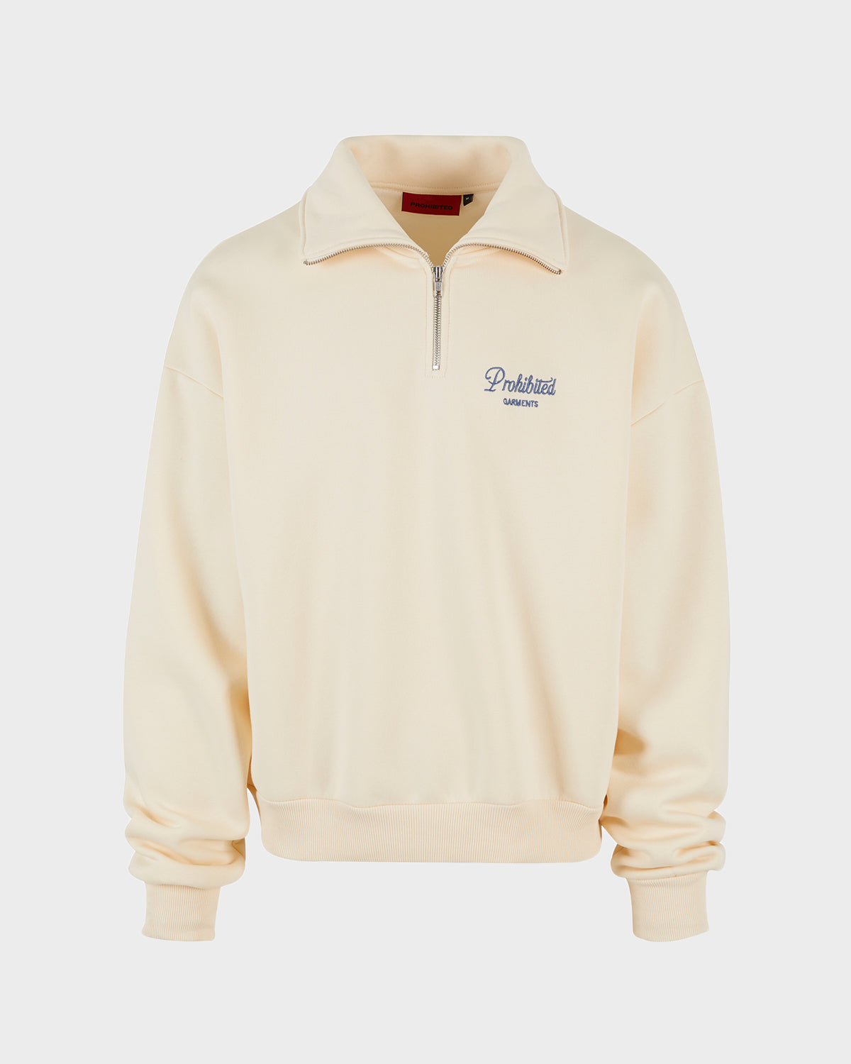PB Garment Half Zip Navy – Prohibited