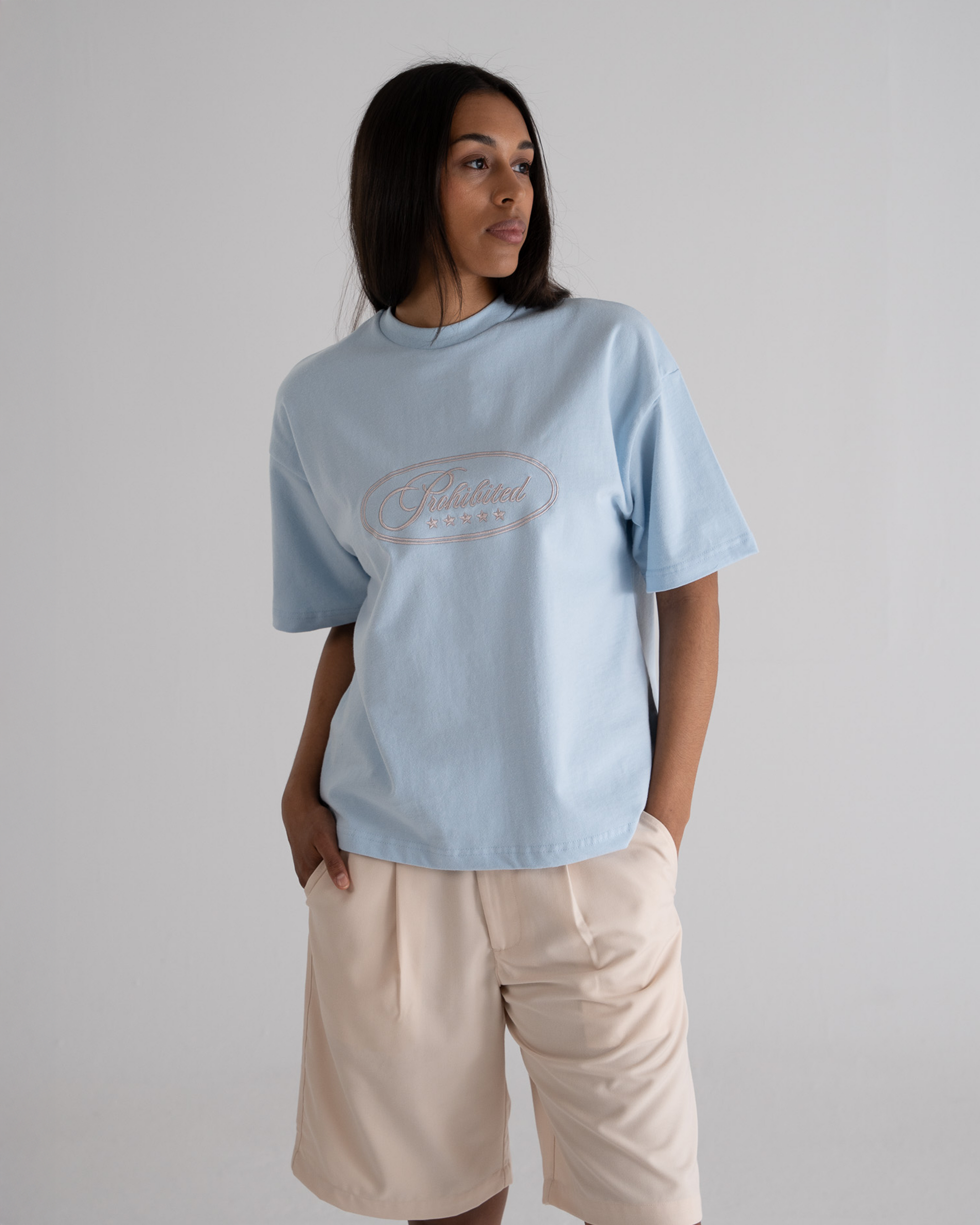 Five-Star Tee Blue