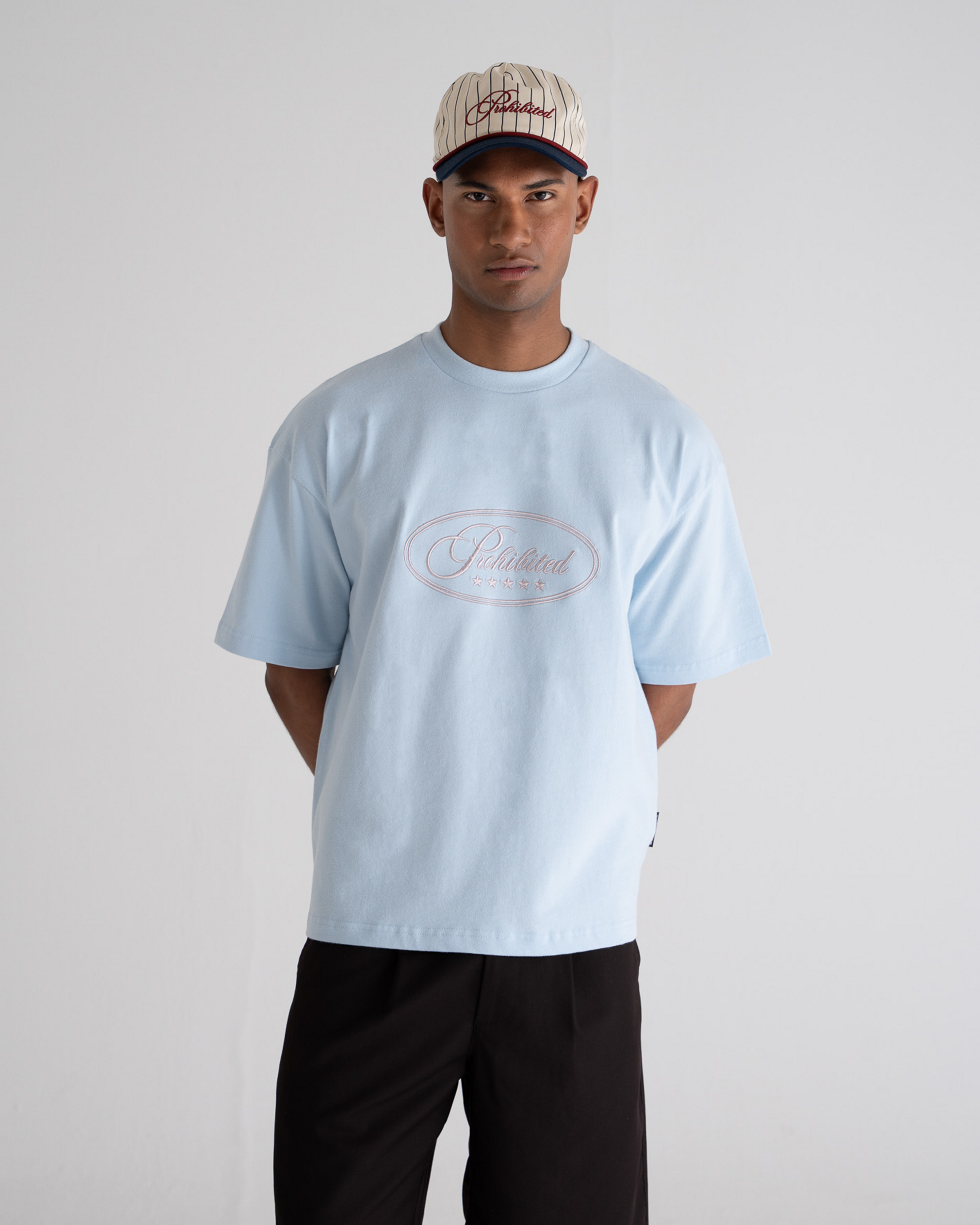 Five-Star Tee Blue