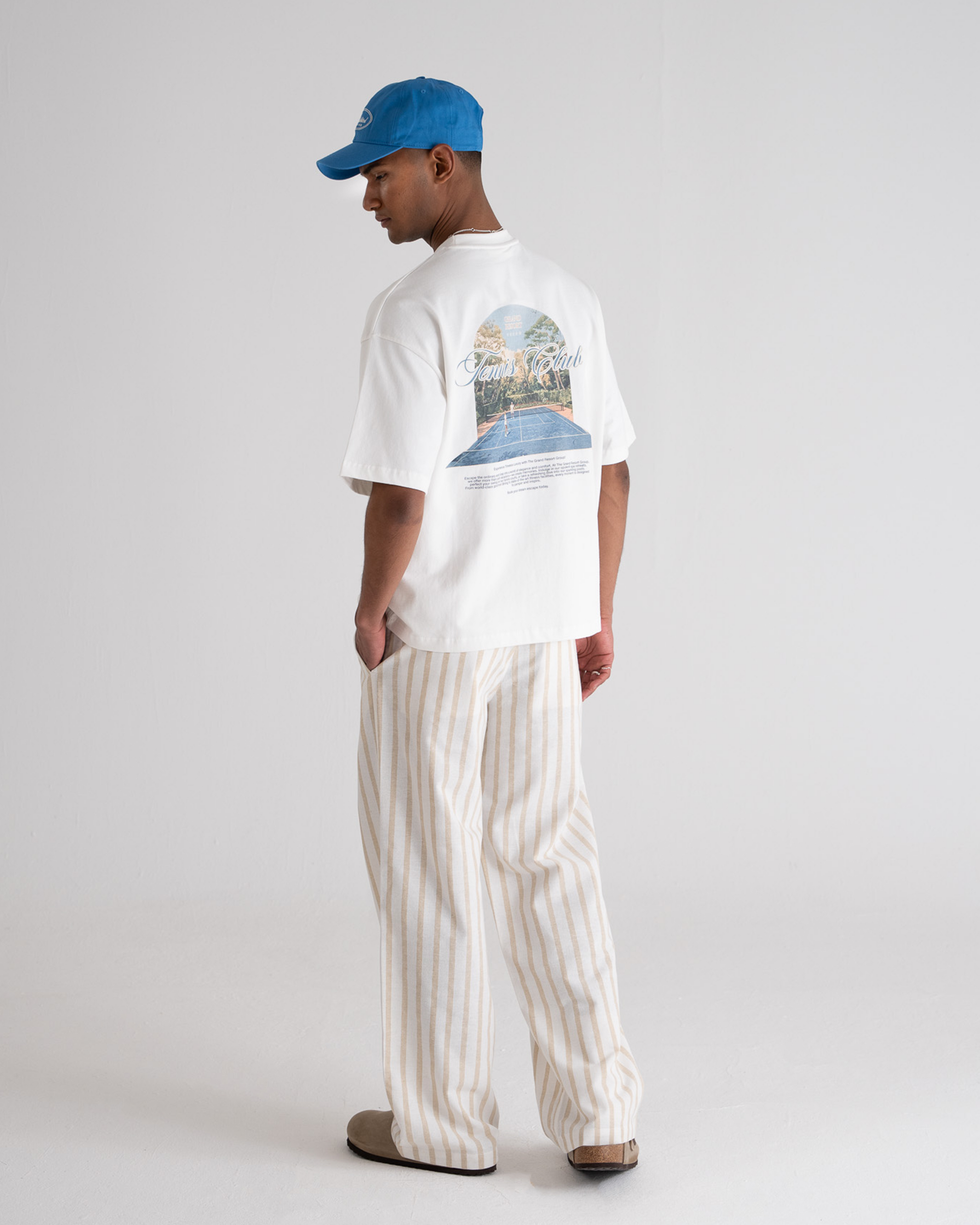 Grand Match Tee Off-White