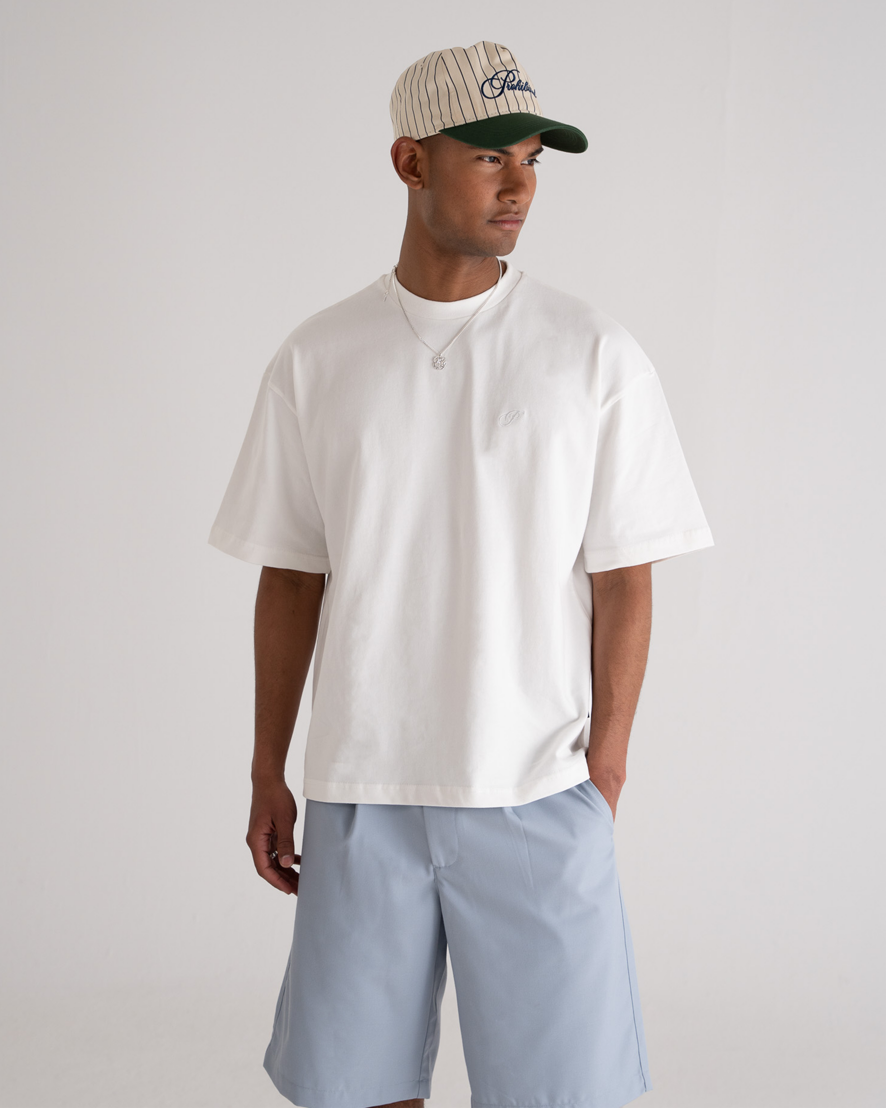Grand Pool Tee Off-White