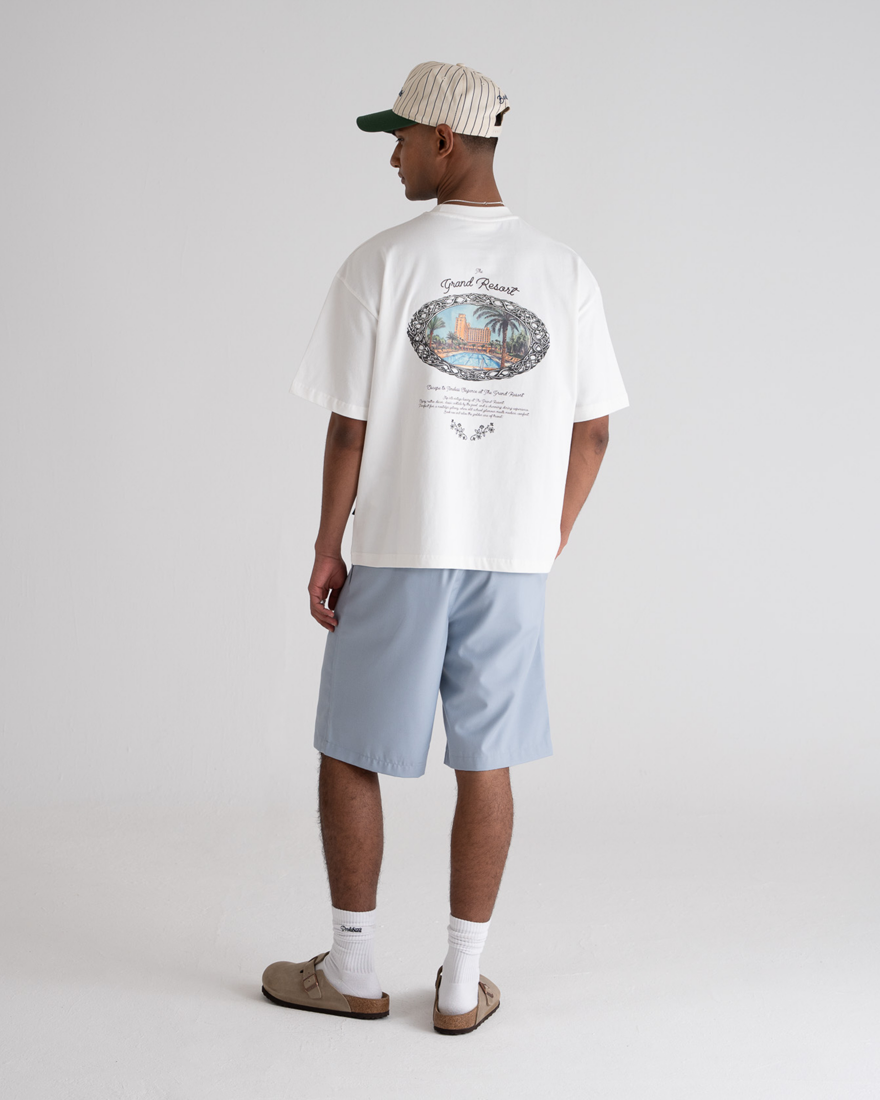 Grand Pool Tee Off-White