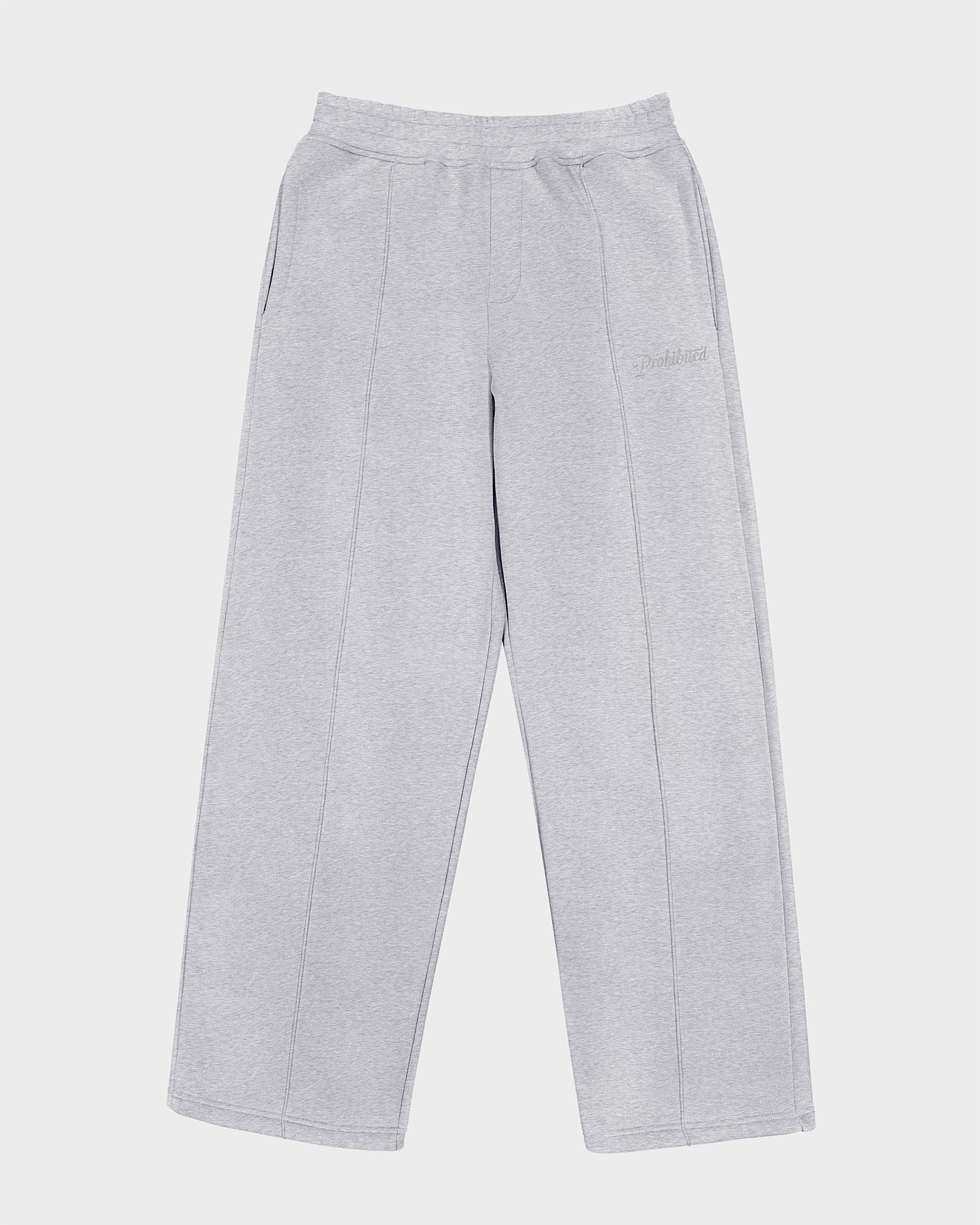 Loose Sweatpants Grey Melange1