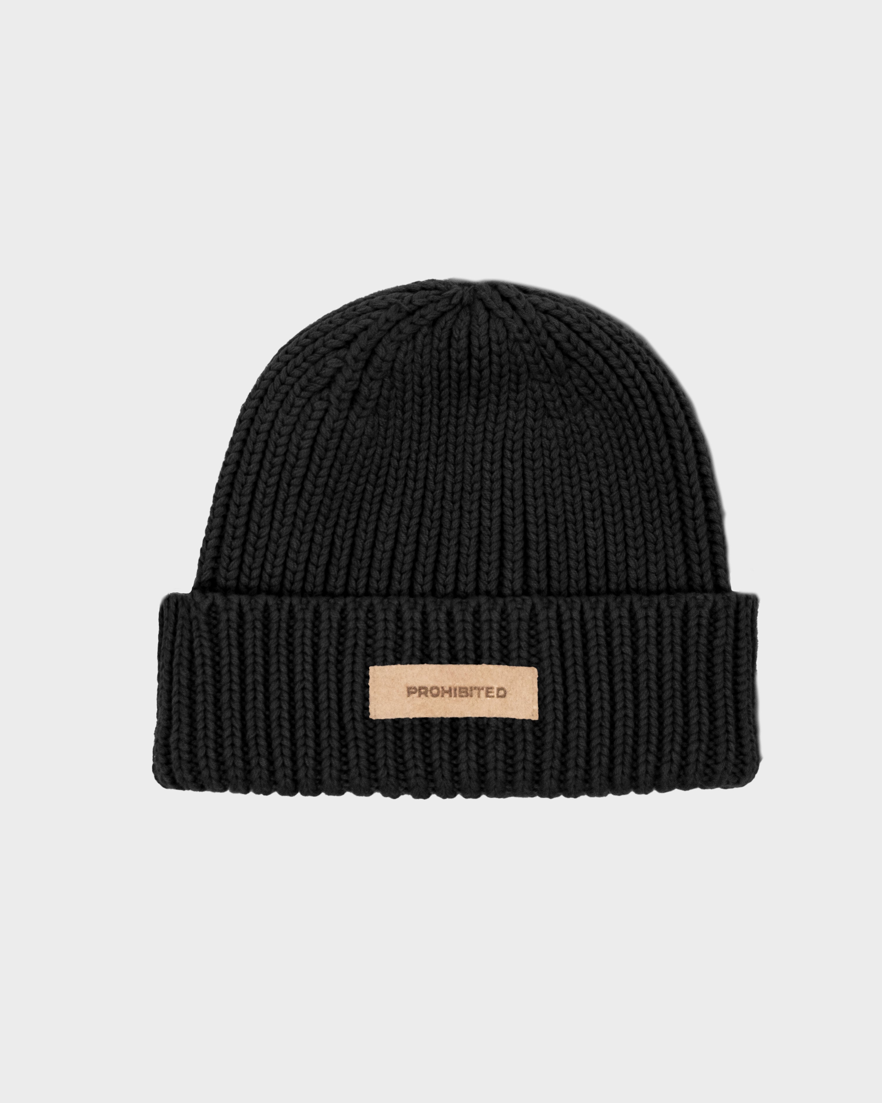 Oak Beanie Black