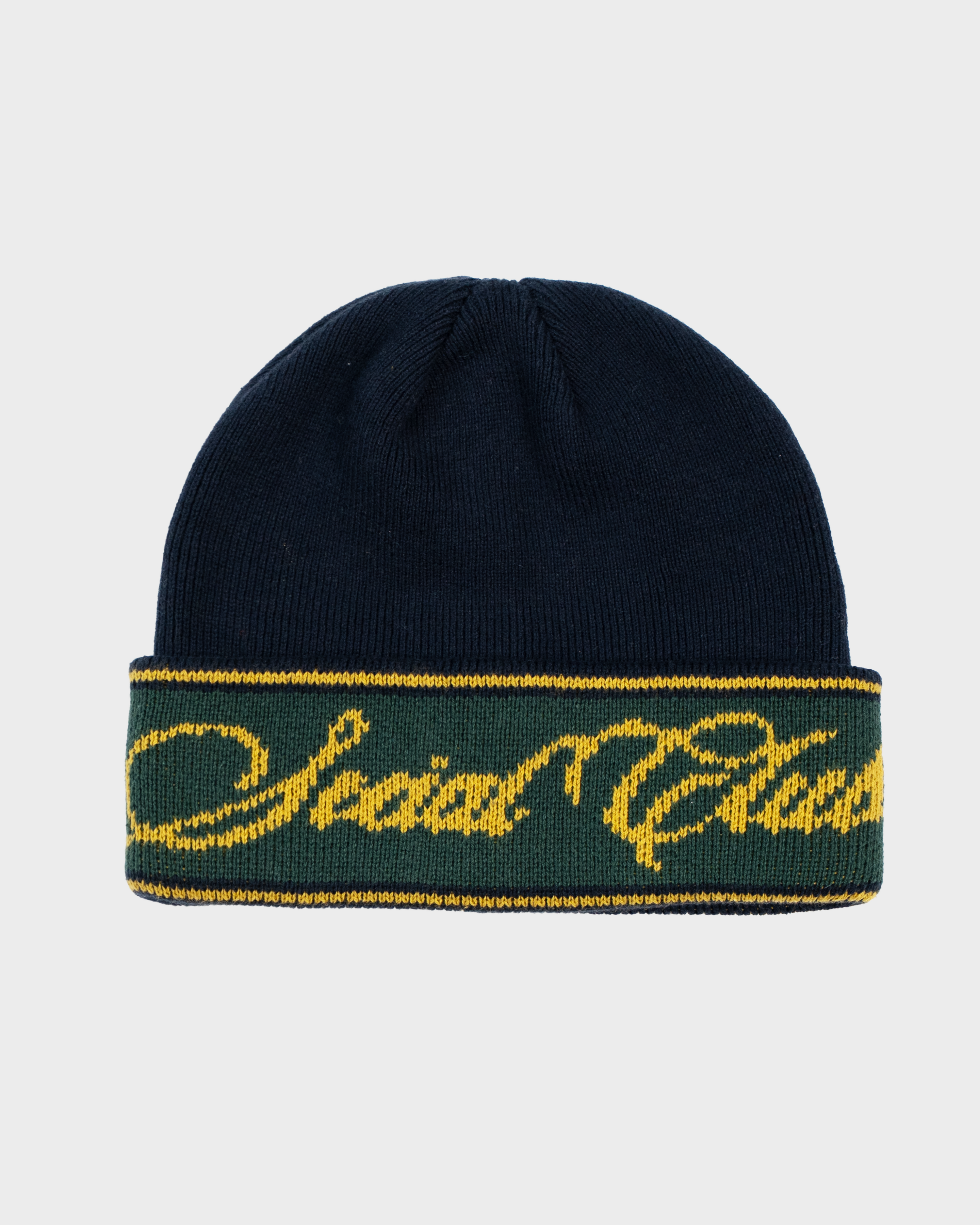 Clubhouse Jacquard Beanie Navy
