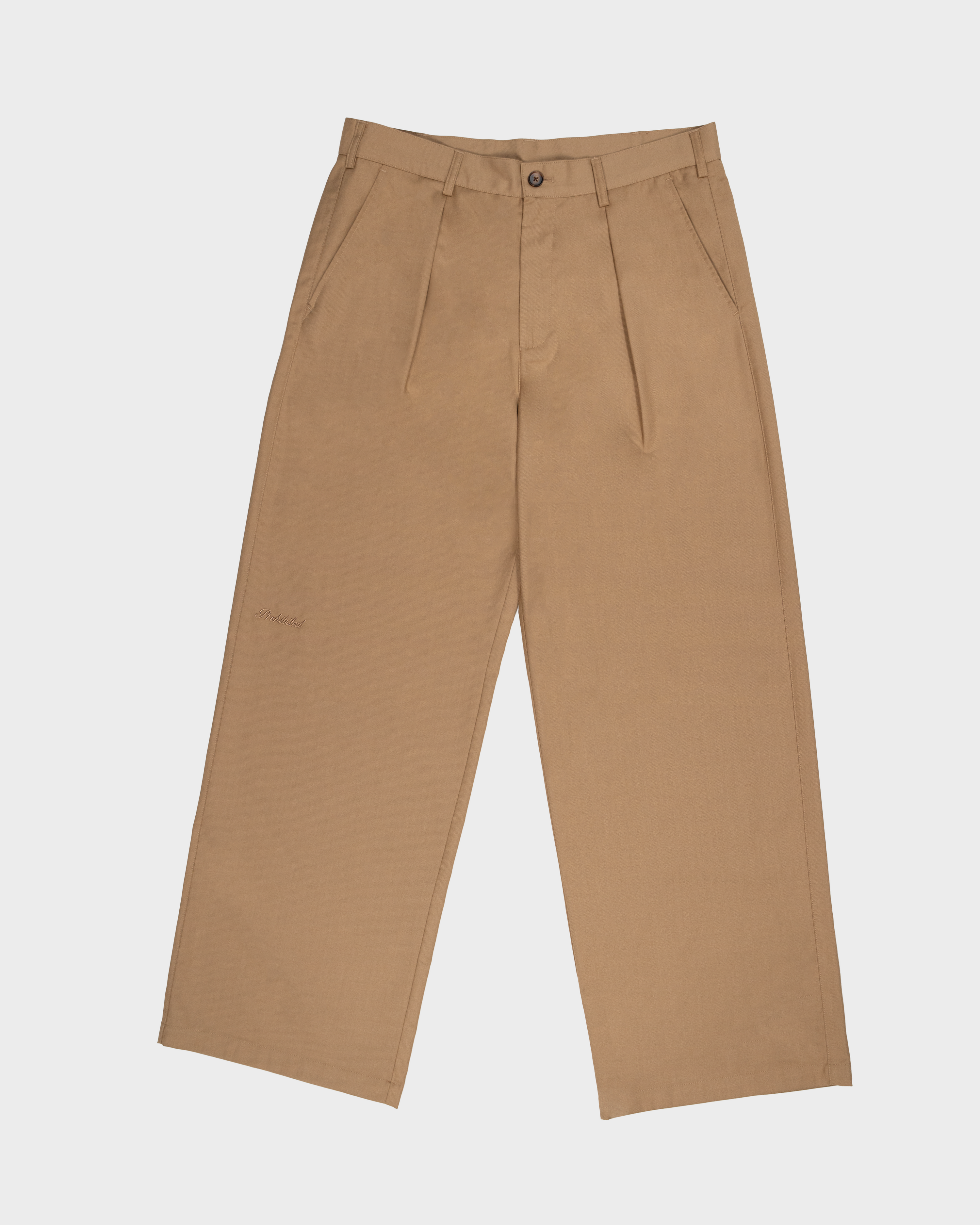 SoHo Pleated Pants Vintage Desert