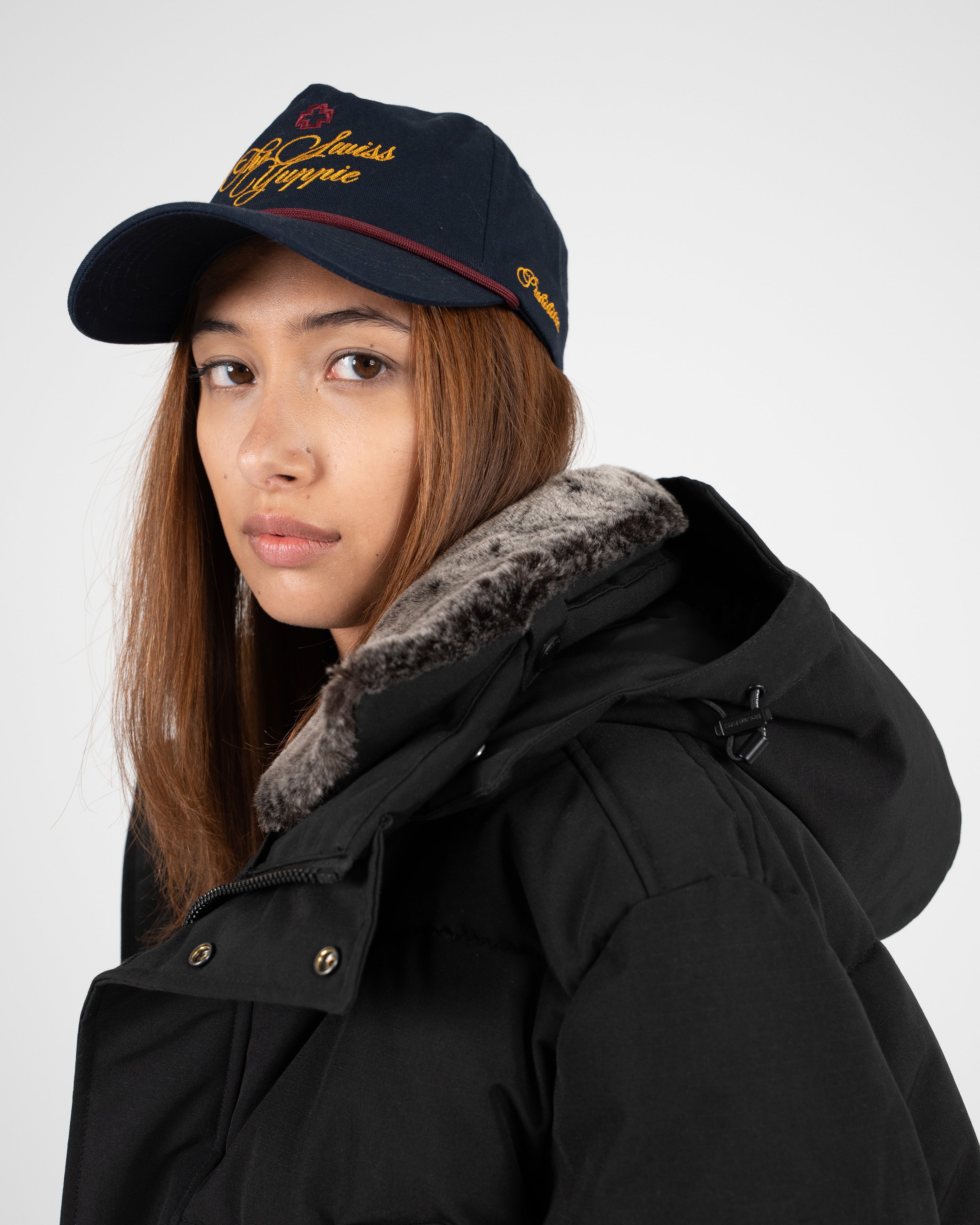 The Swiss Yuppie Winter Jacket Black