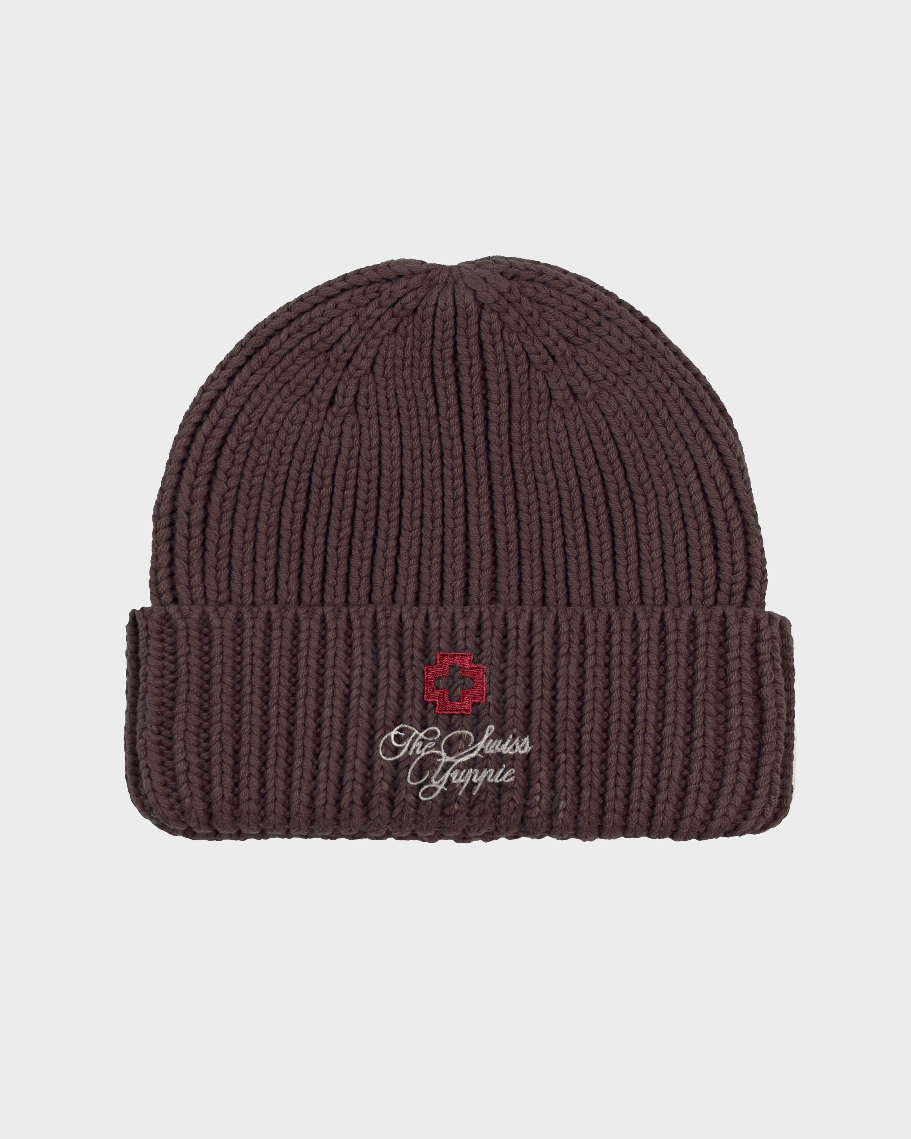 The Swiss Yuppie Beanie Brown