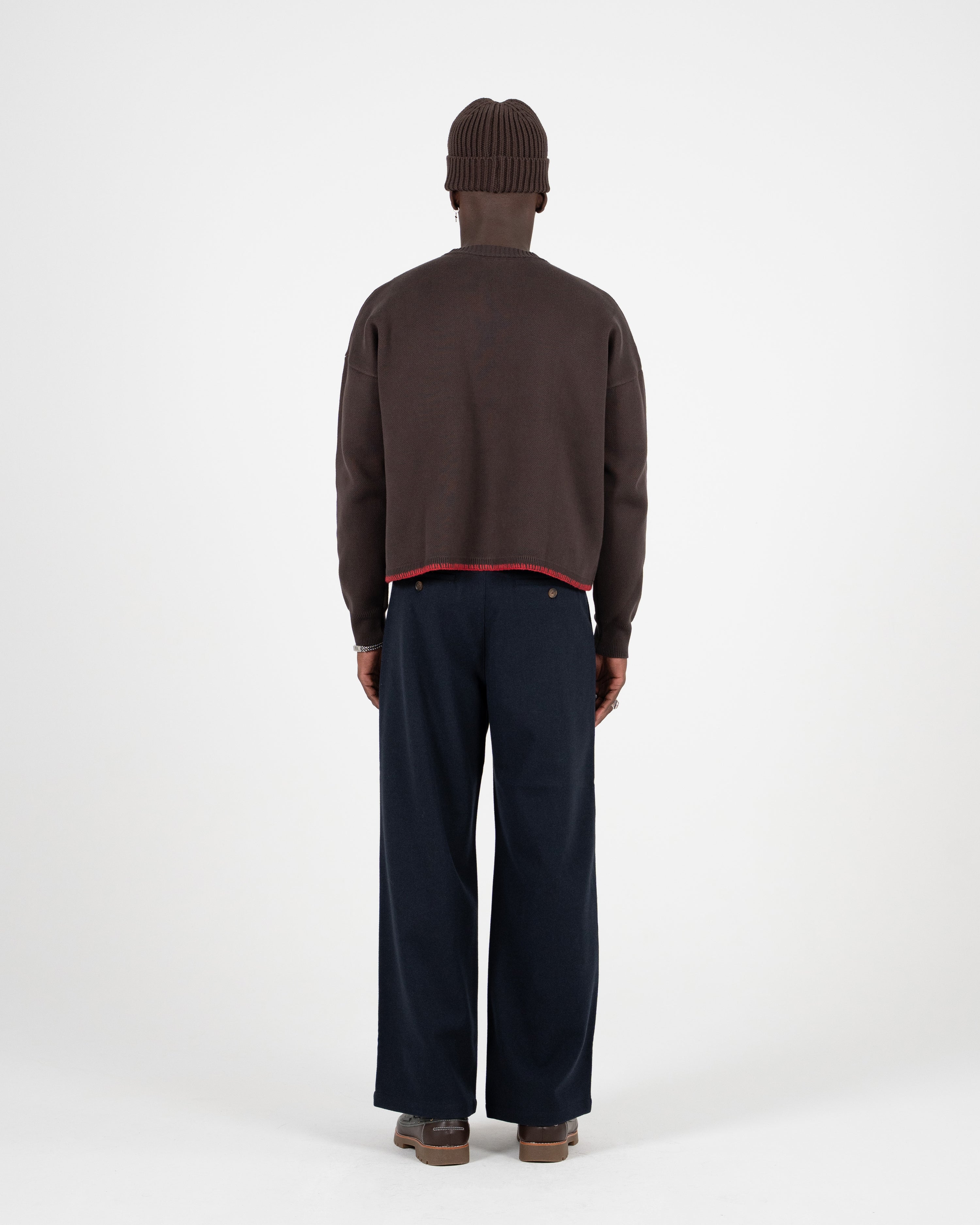 The Swiss Yuppie Knit Sweater Brown