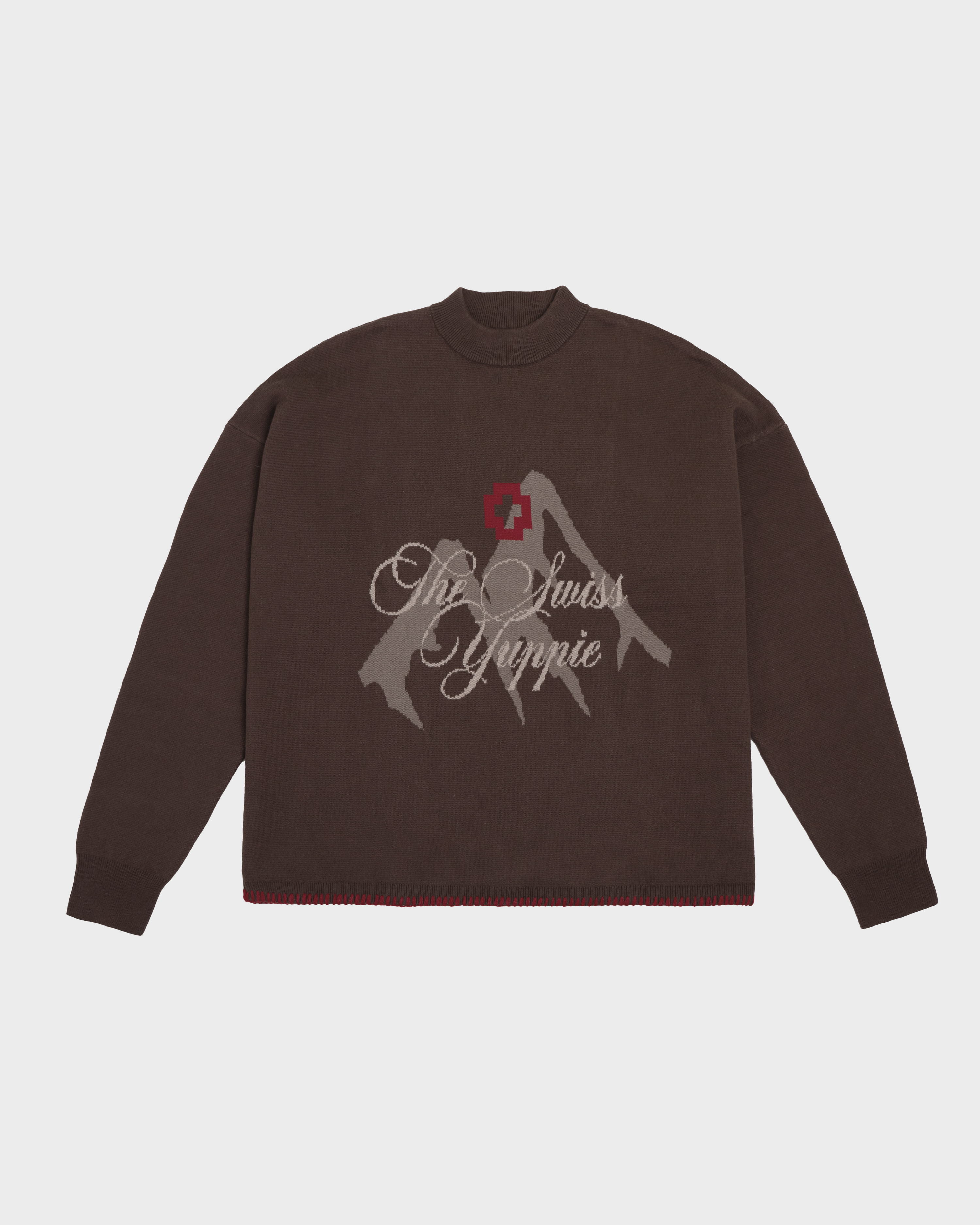 The Swiss Yuppie Knit Sweater Brown