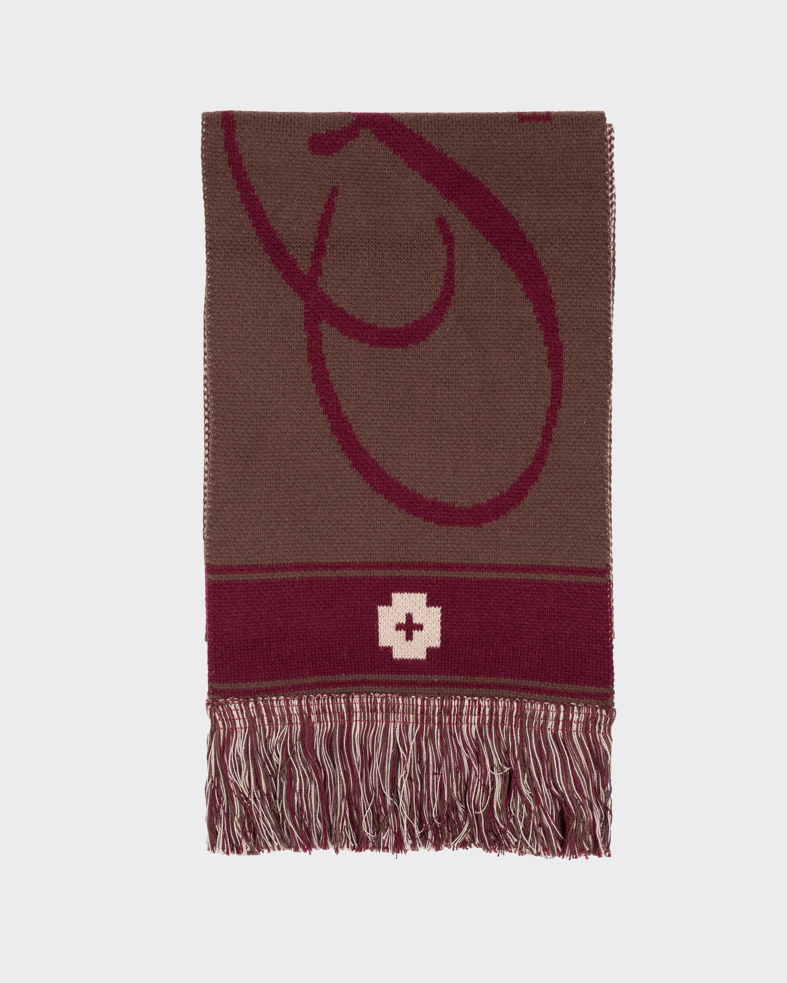 The Swiss Yuppie Scarf Brown