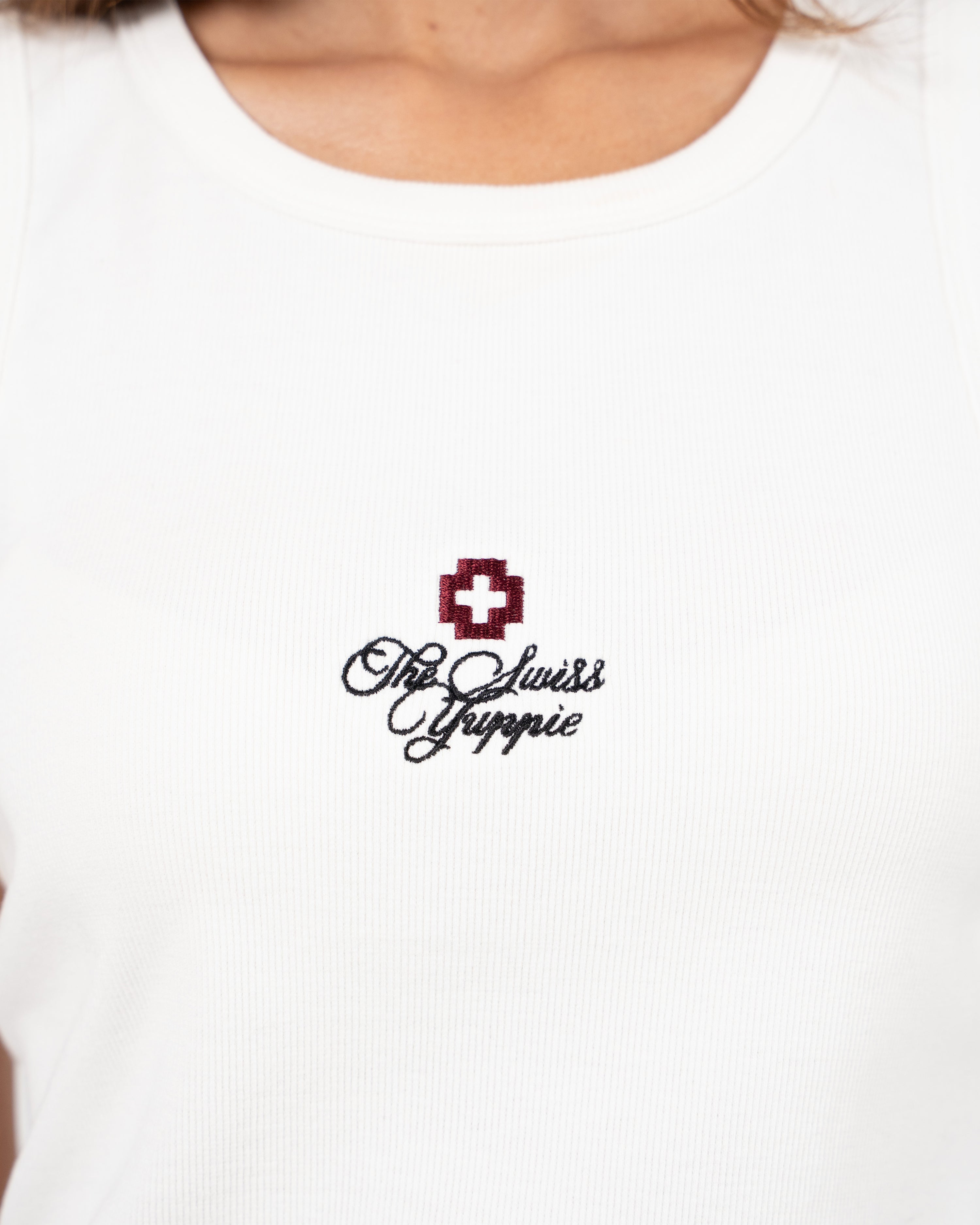 The Swiss Yuppie Tank Top Off-White