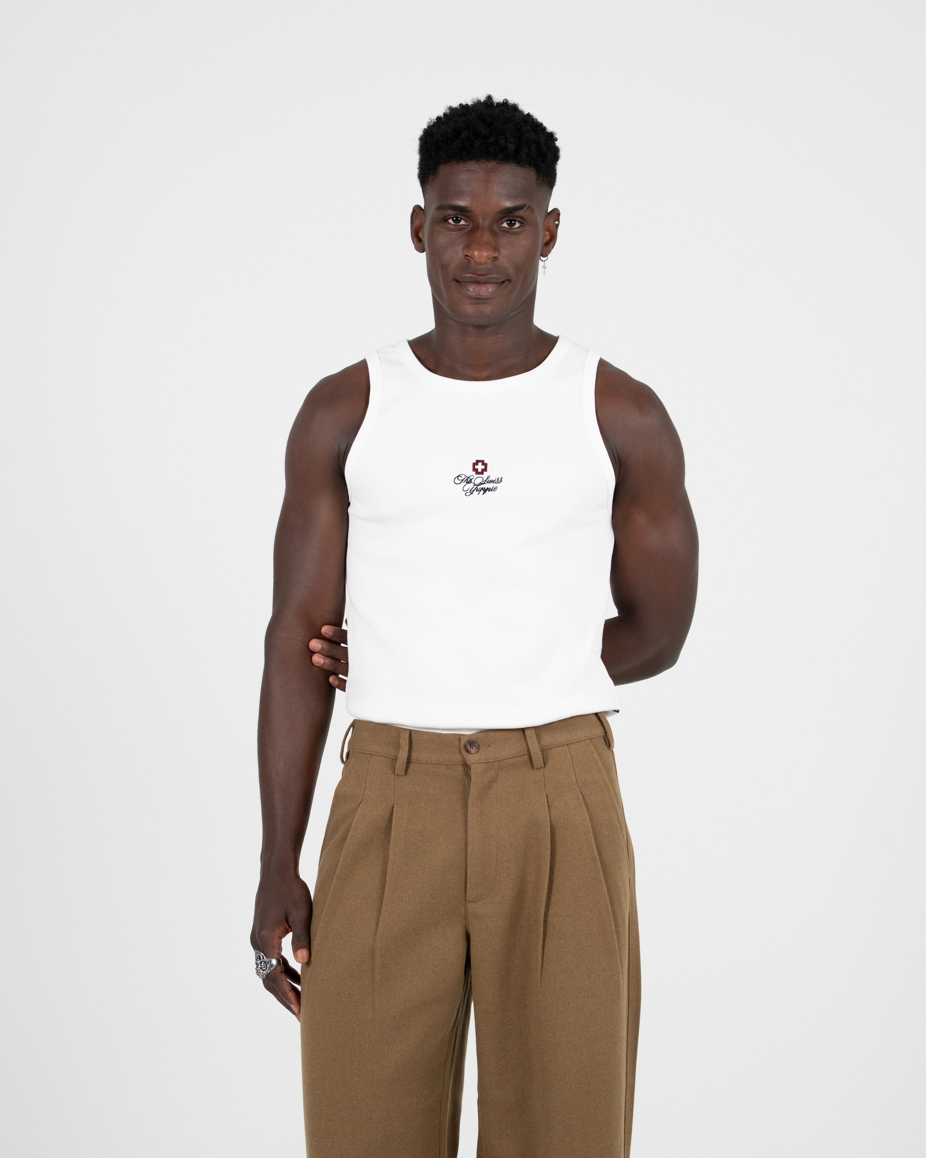 The Swiss Yuppie Tank Top Off-White