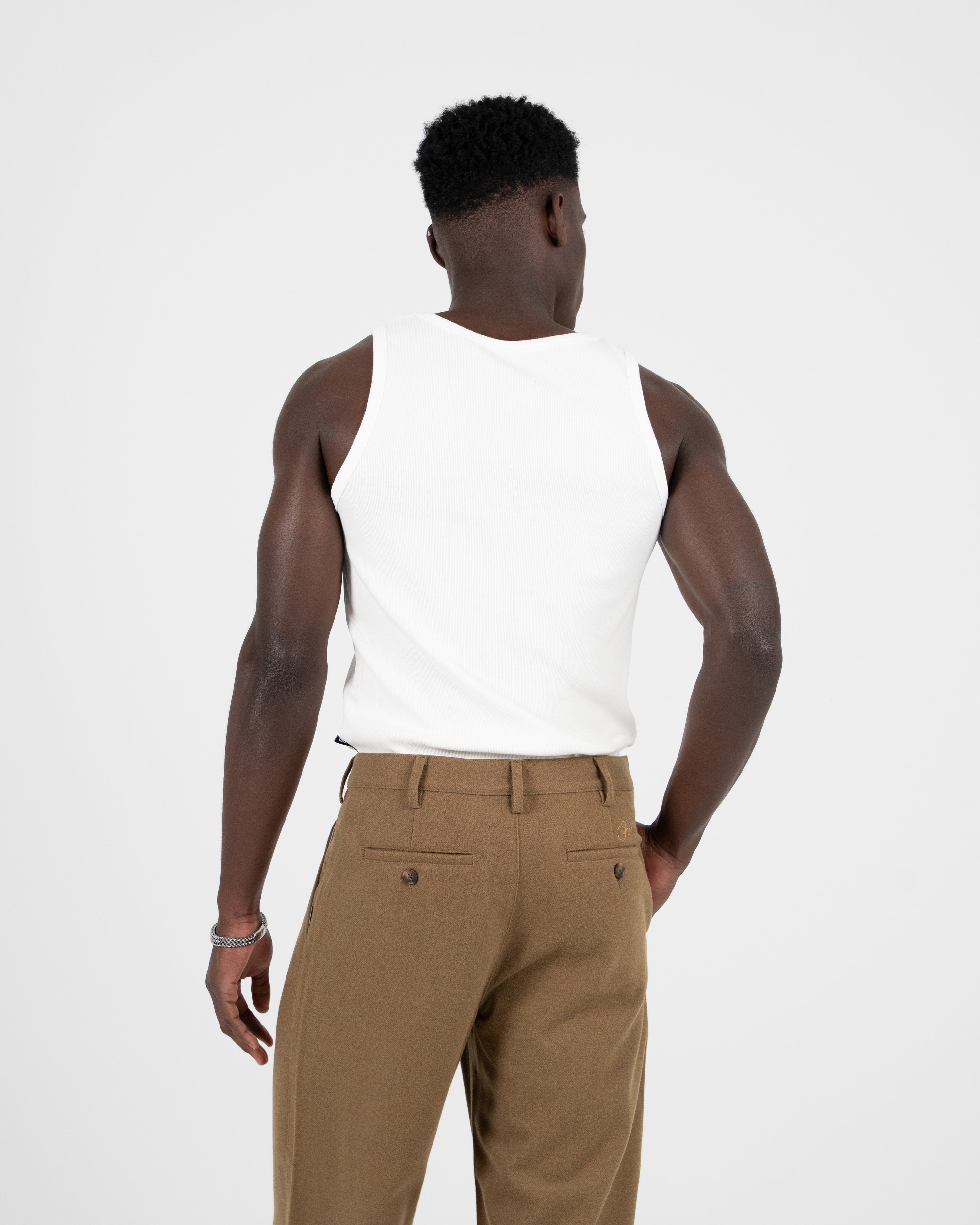 The Swiss Yuppie Tank Top Off-White