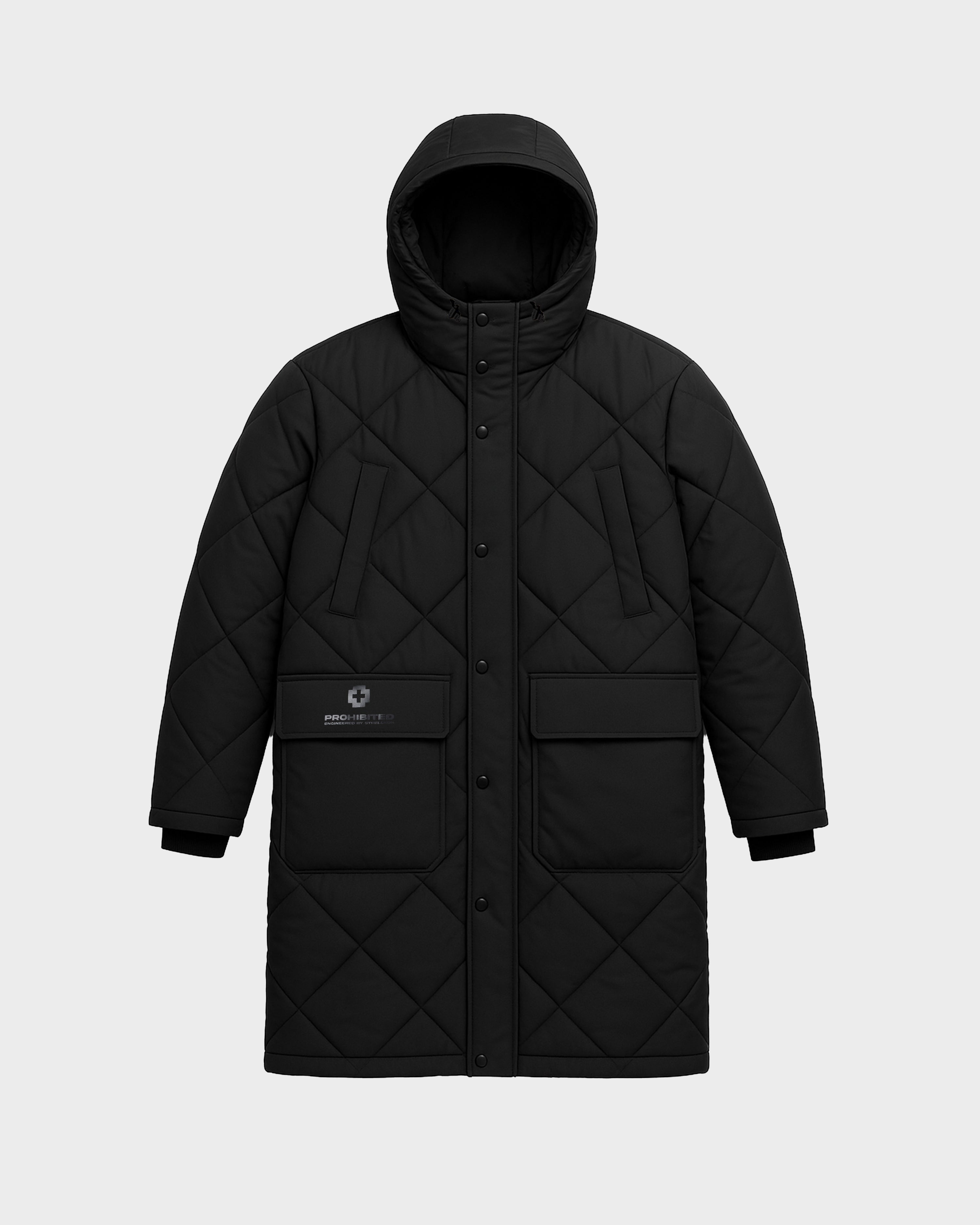 The Swiss Yuppie Winter Parka Black