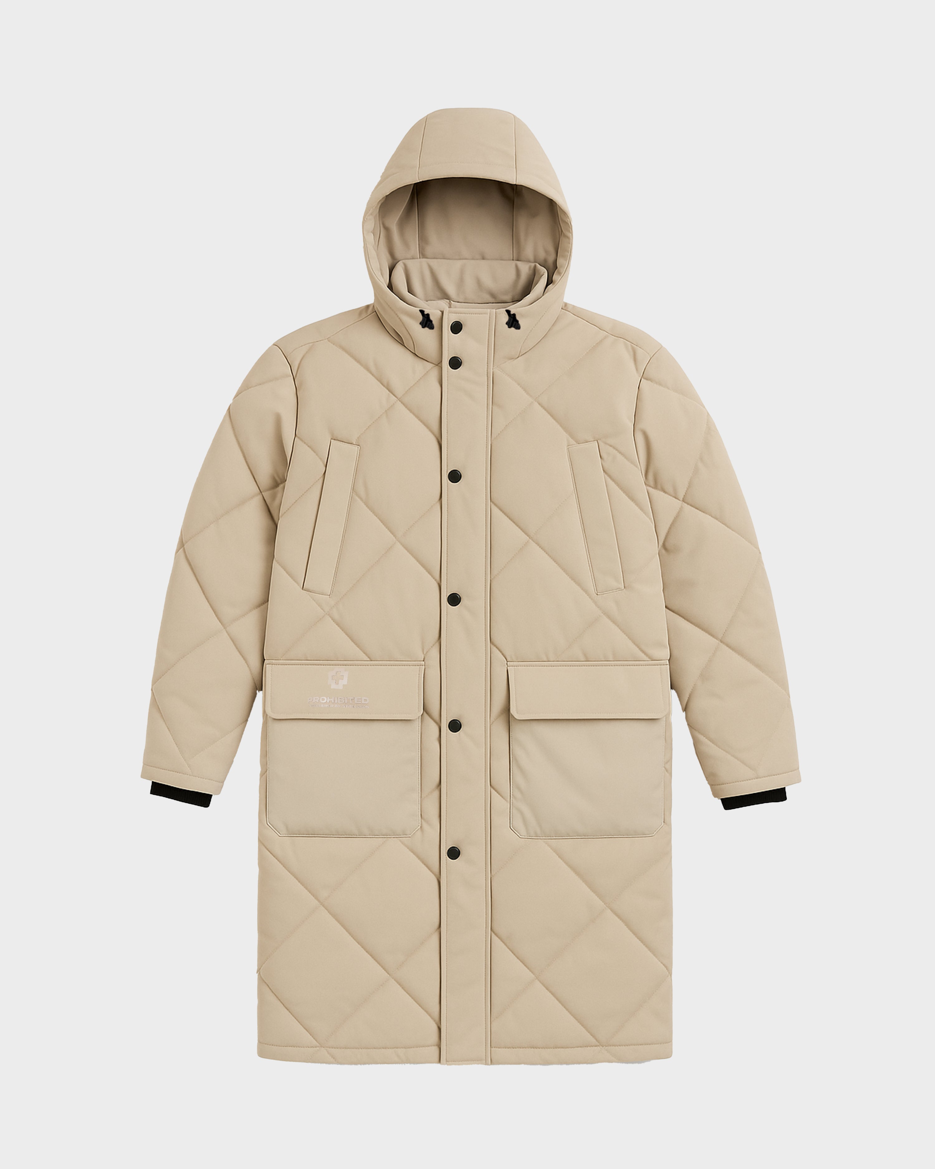 The Swiss Yuppie Winter Parka Sand