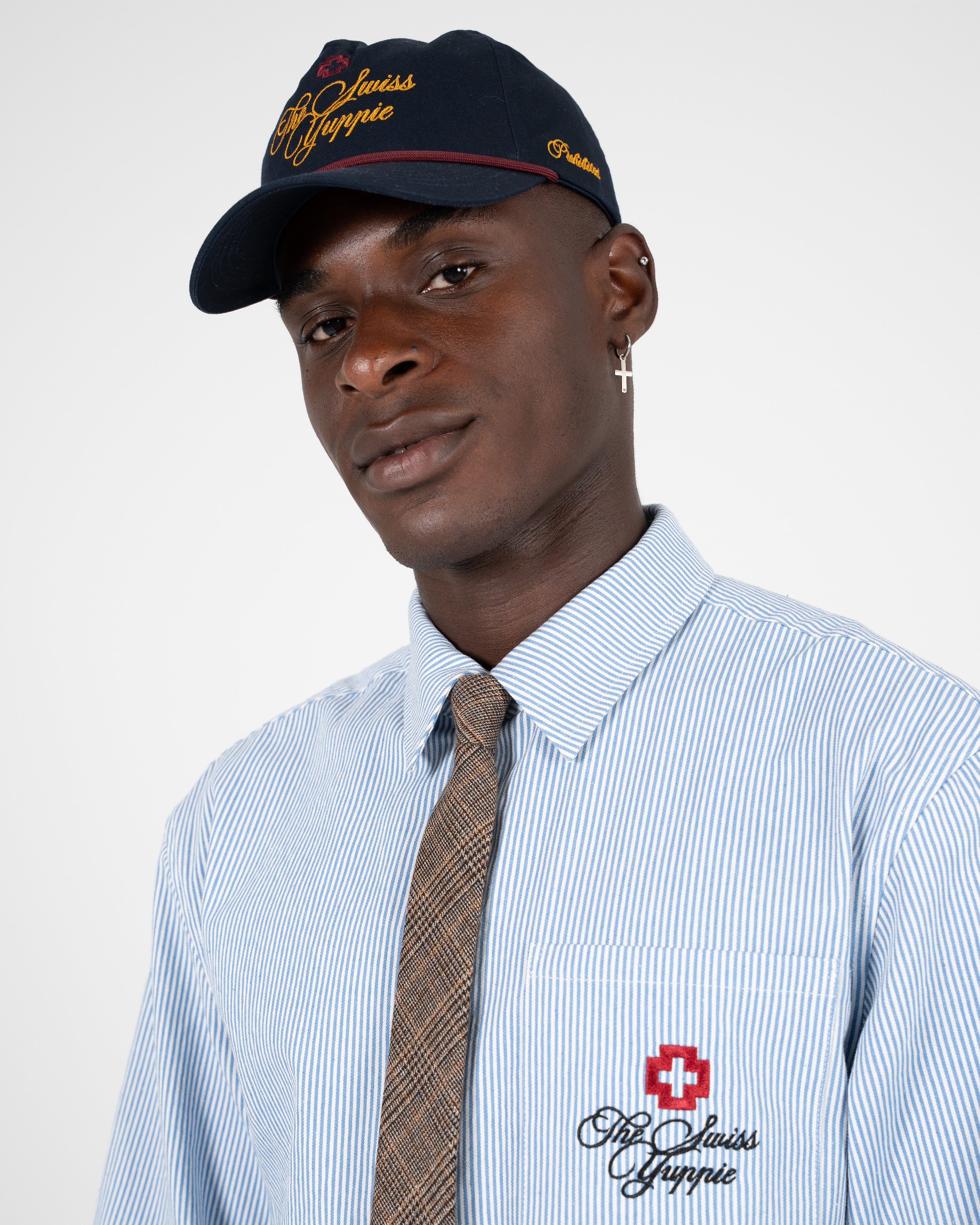 The Swiss Yuppie Tie Brown