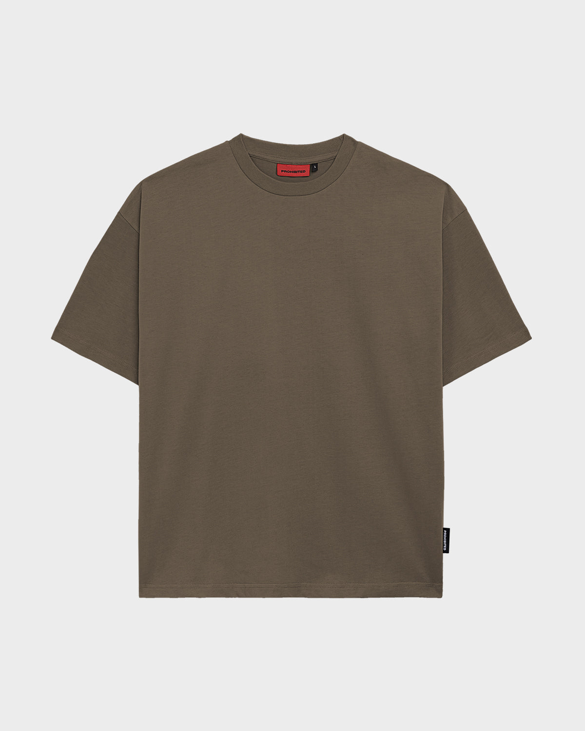 Oversized Tee Mocha (Stone Washed) - Main Image