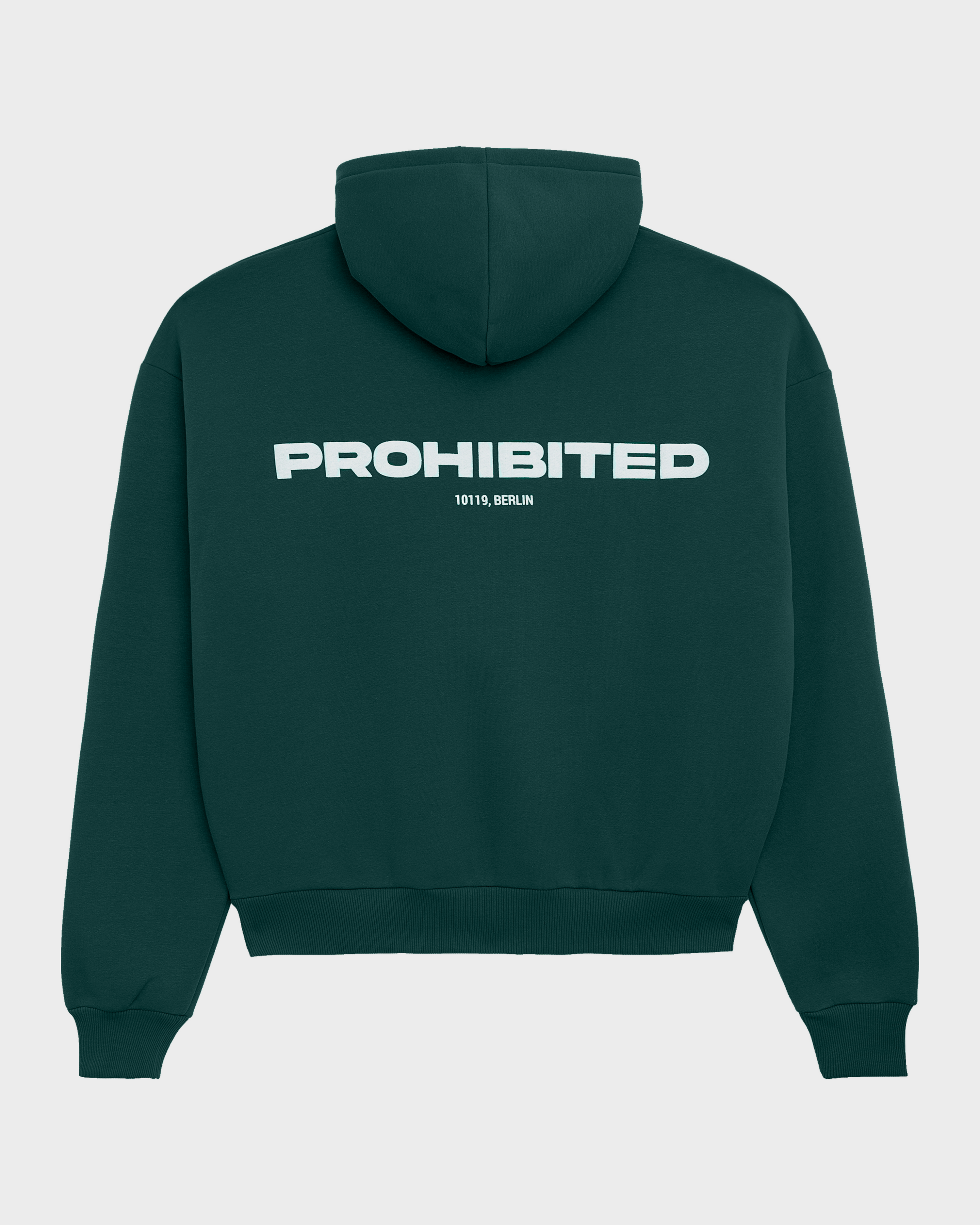 10119 Zip-Hoodie British Racing Green