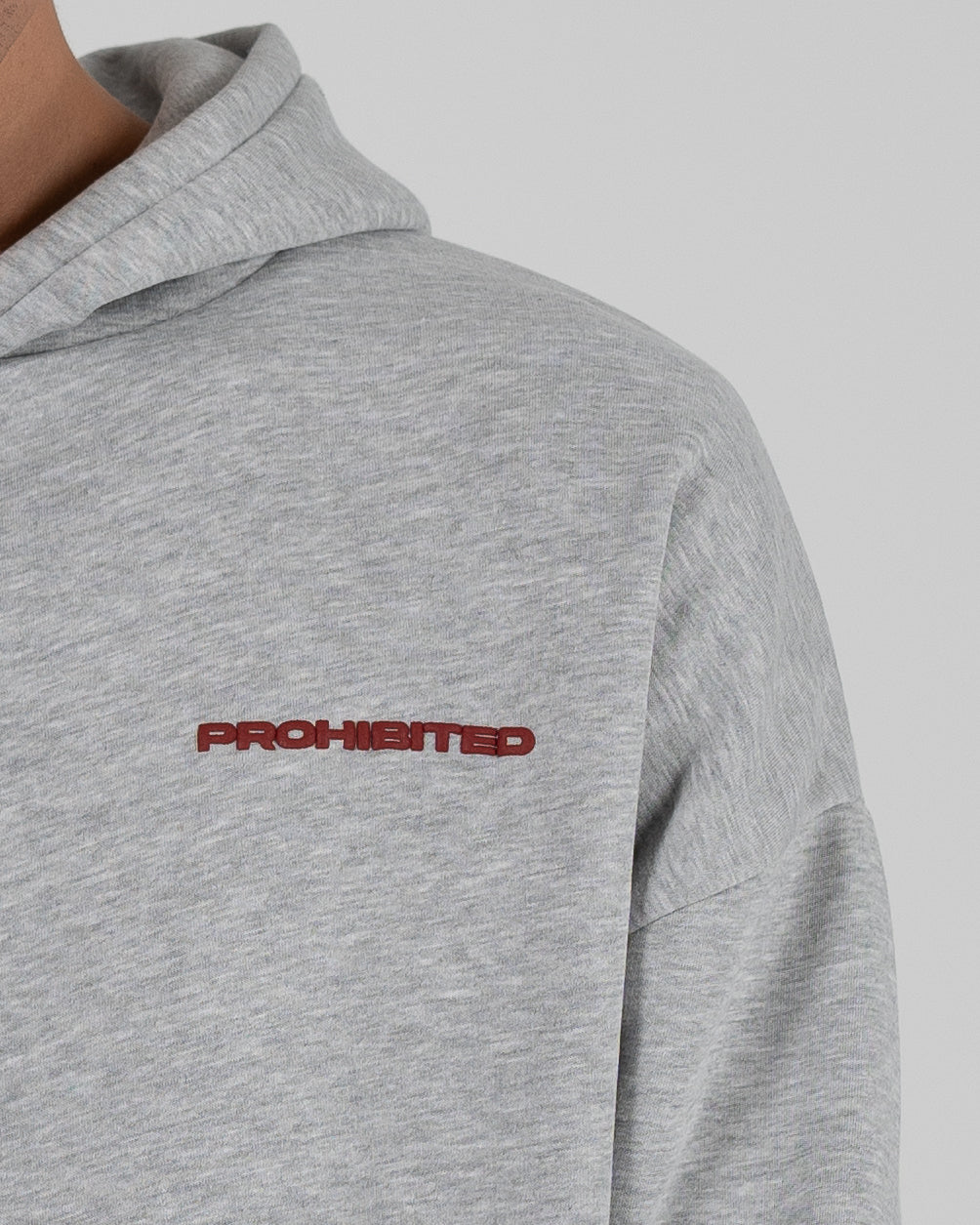 10119 Hoodie Grey Melange