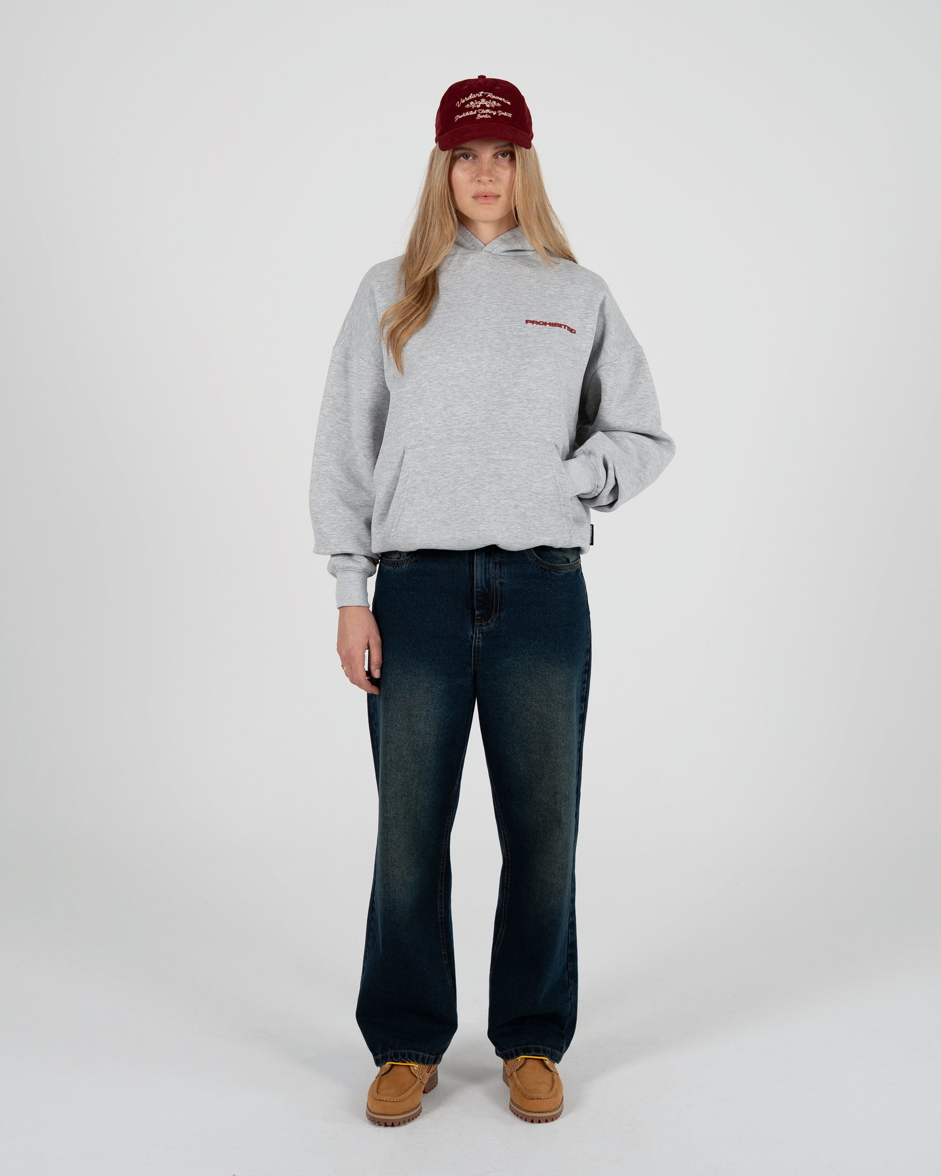 10119 Hoodie Grey Melange