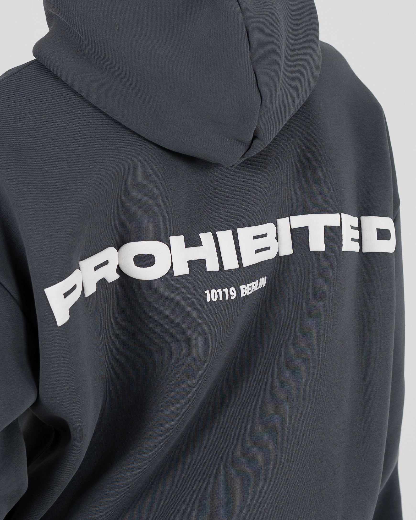 10119 Hoodie Grey (Stone Washed)