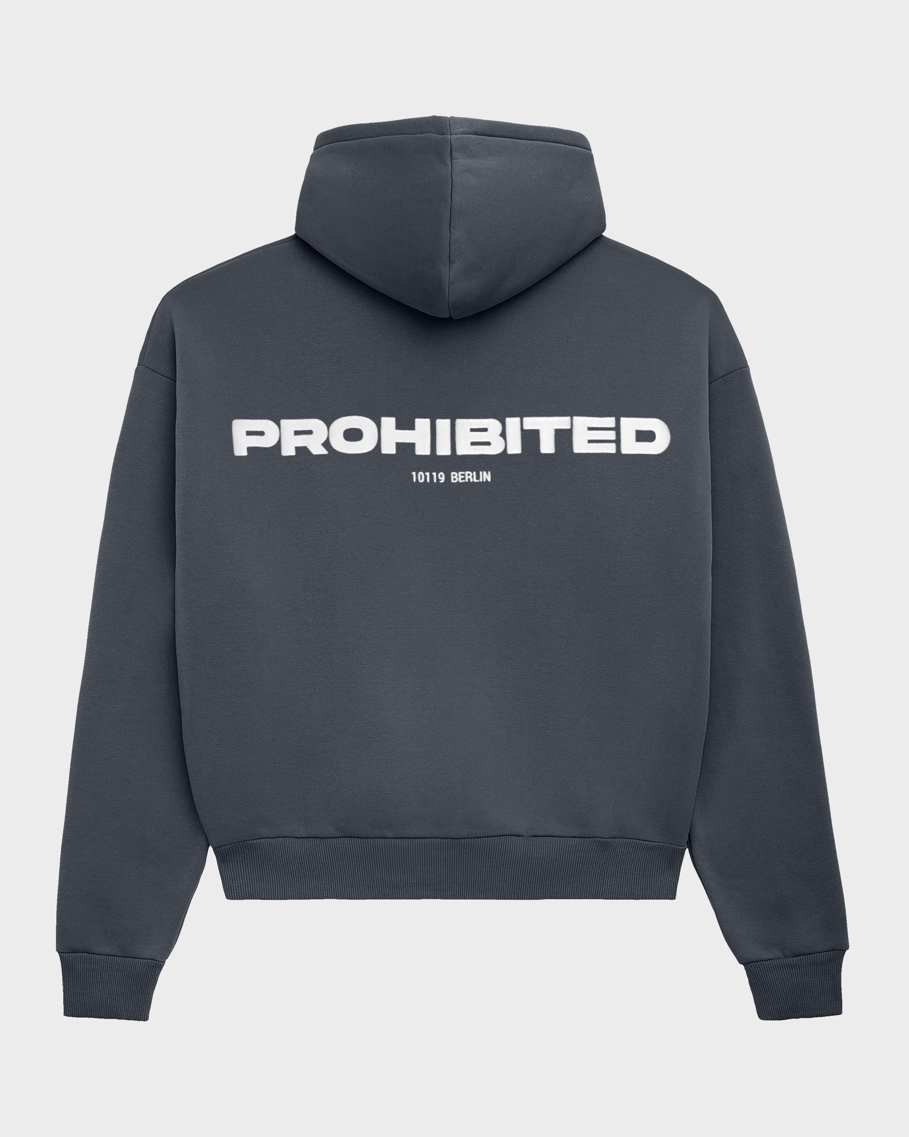 10119 Hoodie Grey (Stone Washed)