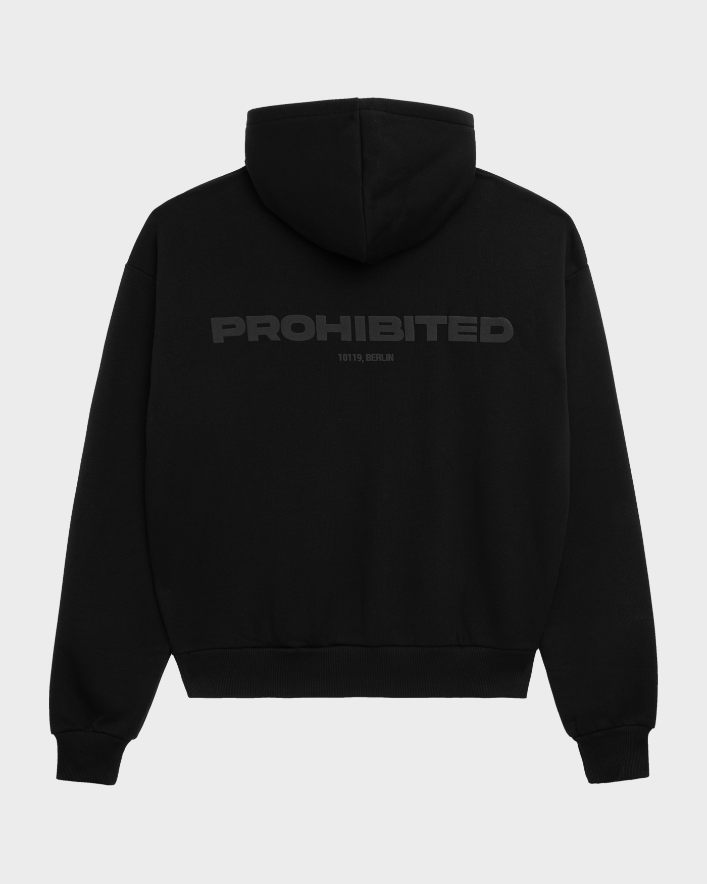 10119 Zip-Hoodie | Black