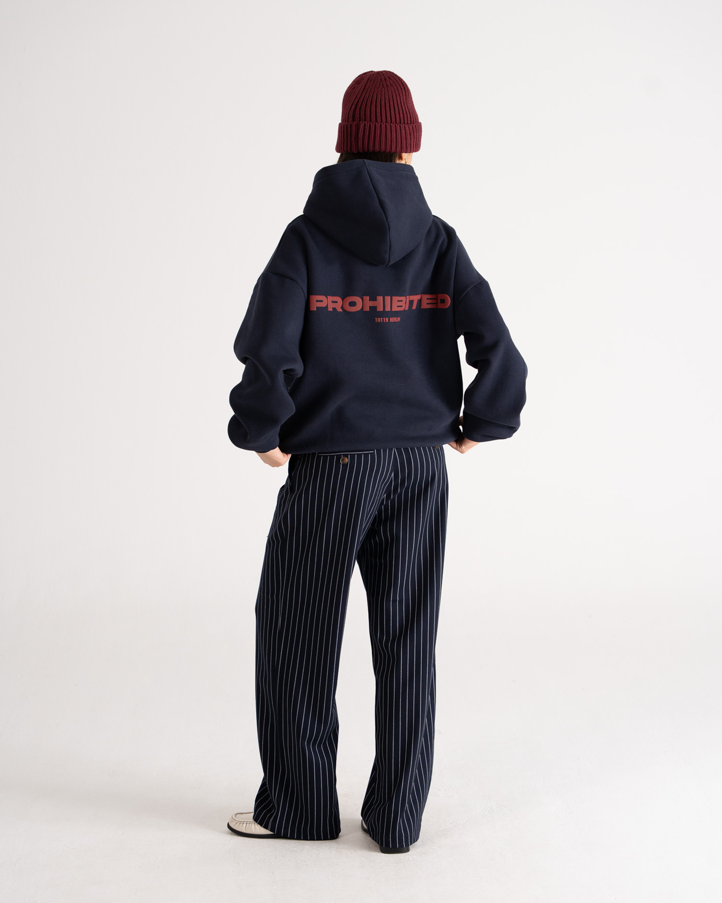 10119 Hoodie Deep Blue