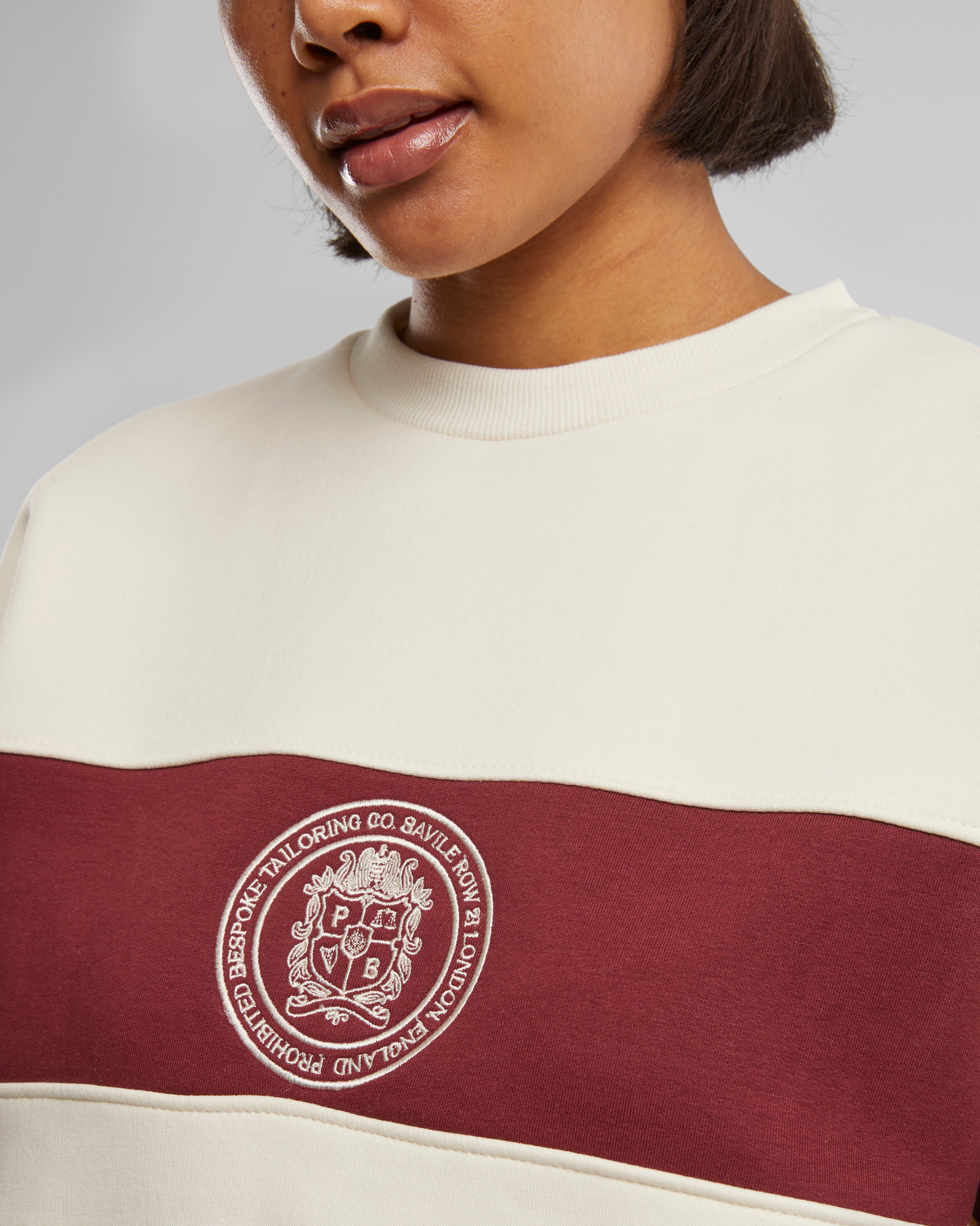 Oxford Crew Neck Cream