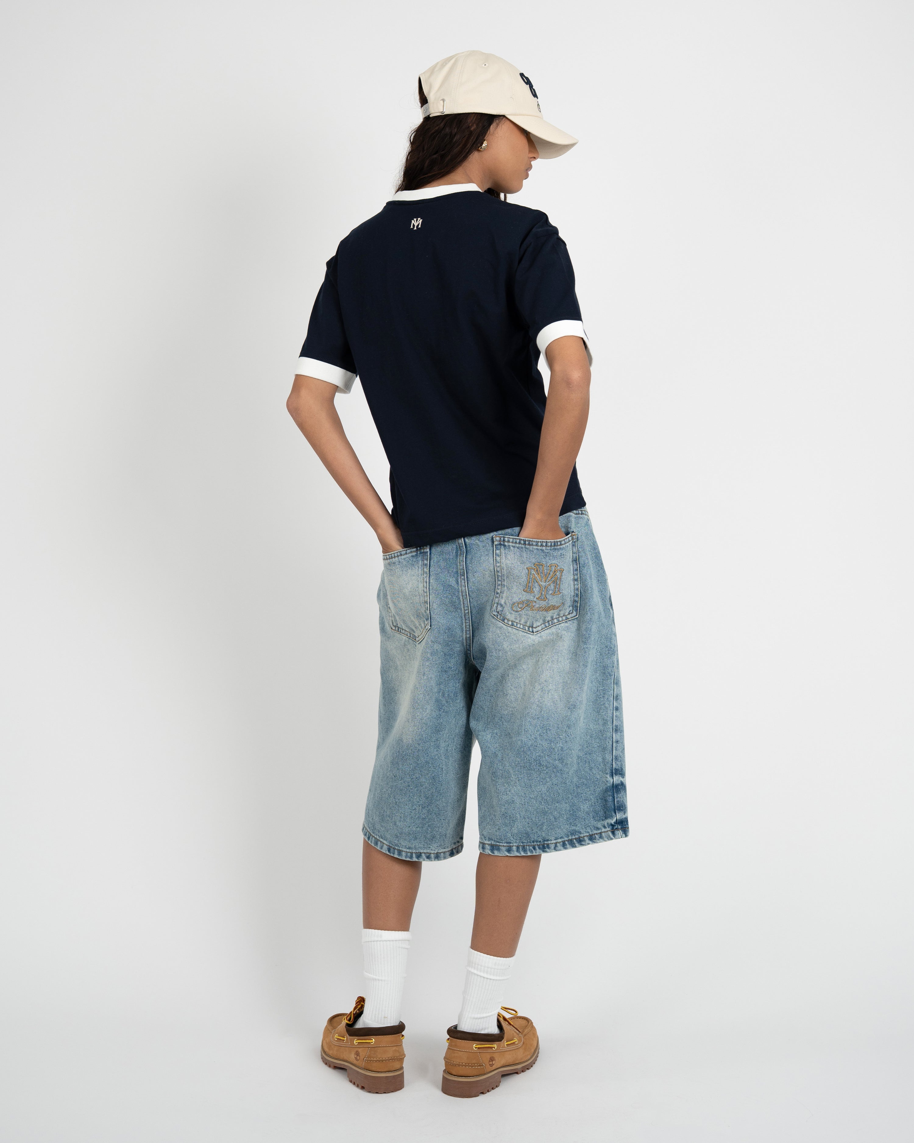 Modern Yuppies Contrast Tee Deep Blue