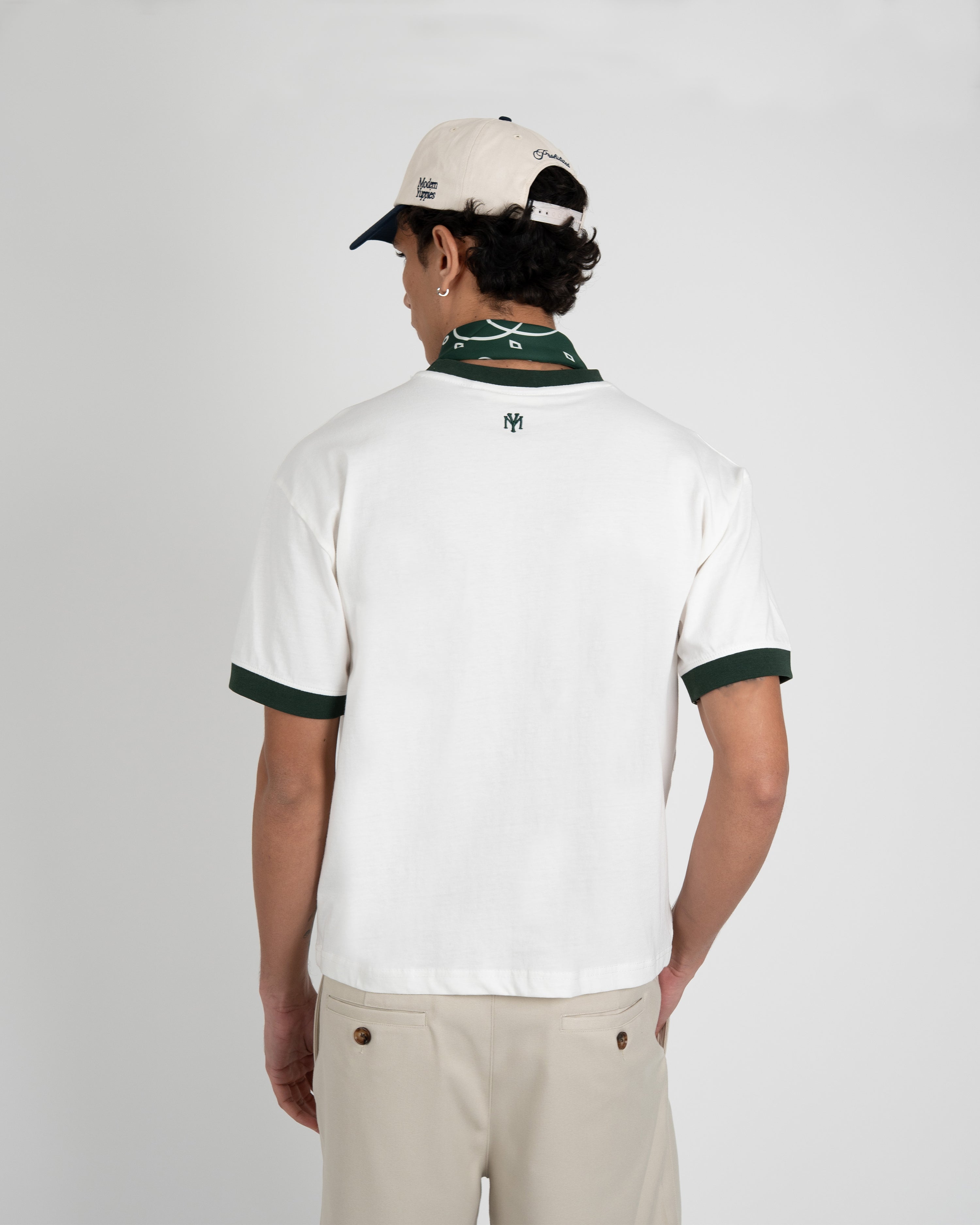 Modern Yuppies Contrast Tee Off-White