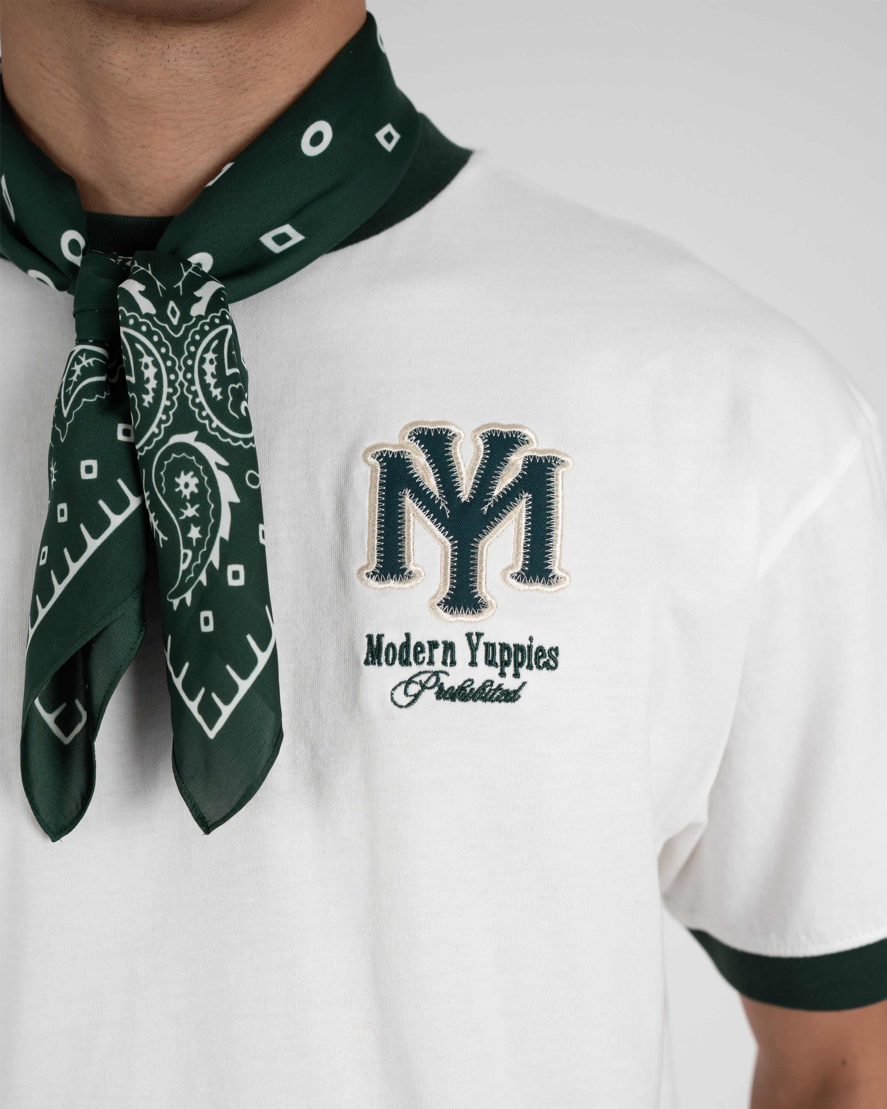 Modern Yuppies Contrast Tee Off-White