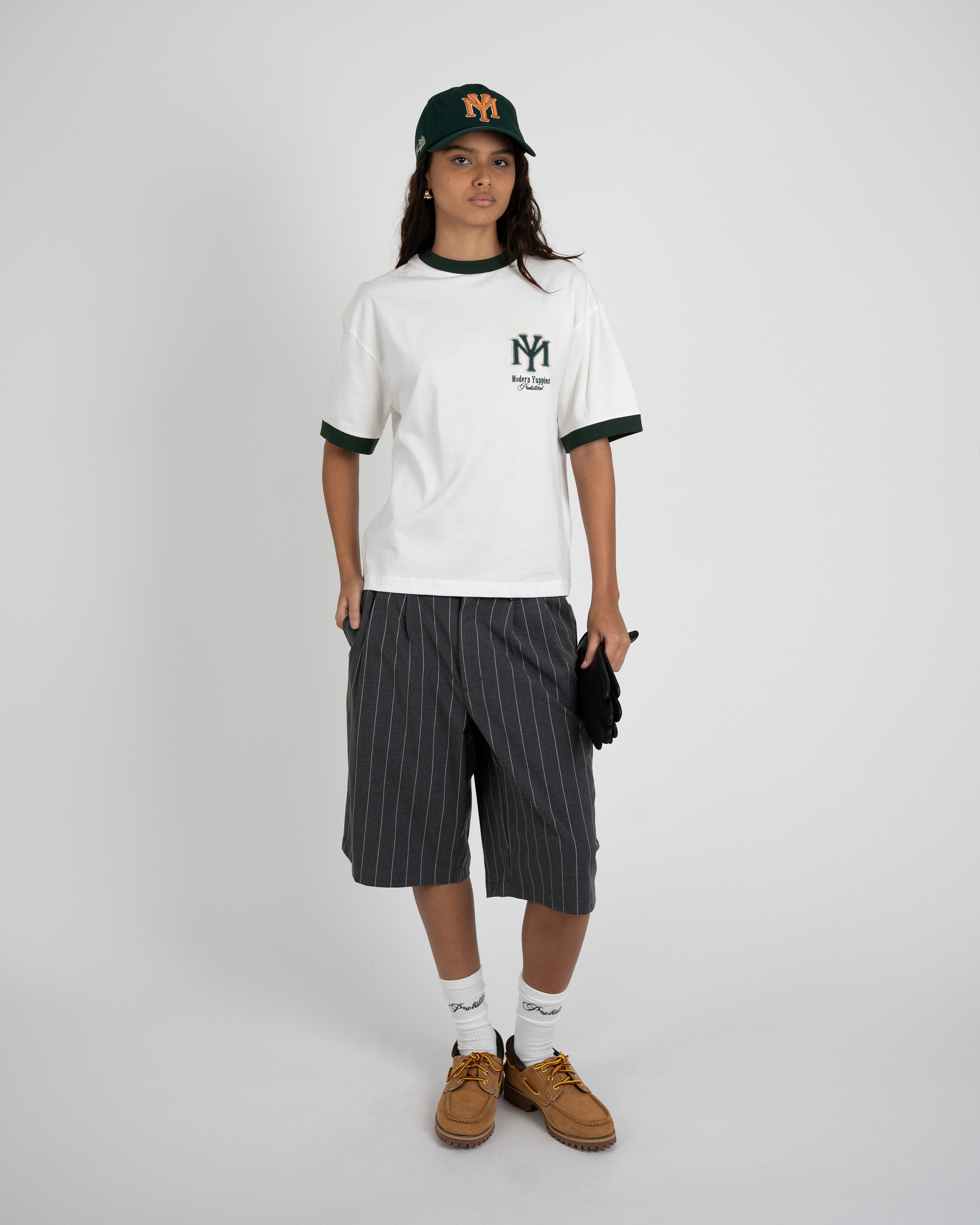 Modern Yuppies Contrast Tee Off-White