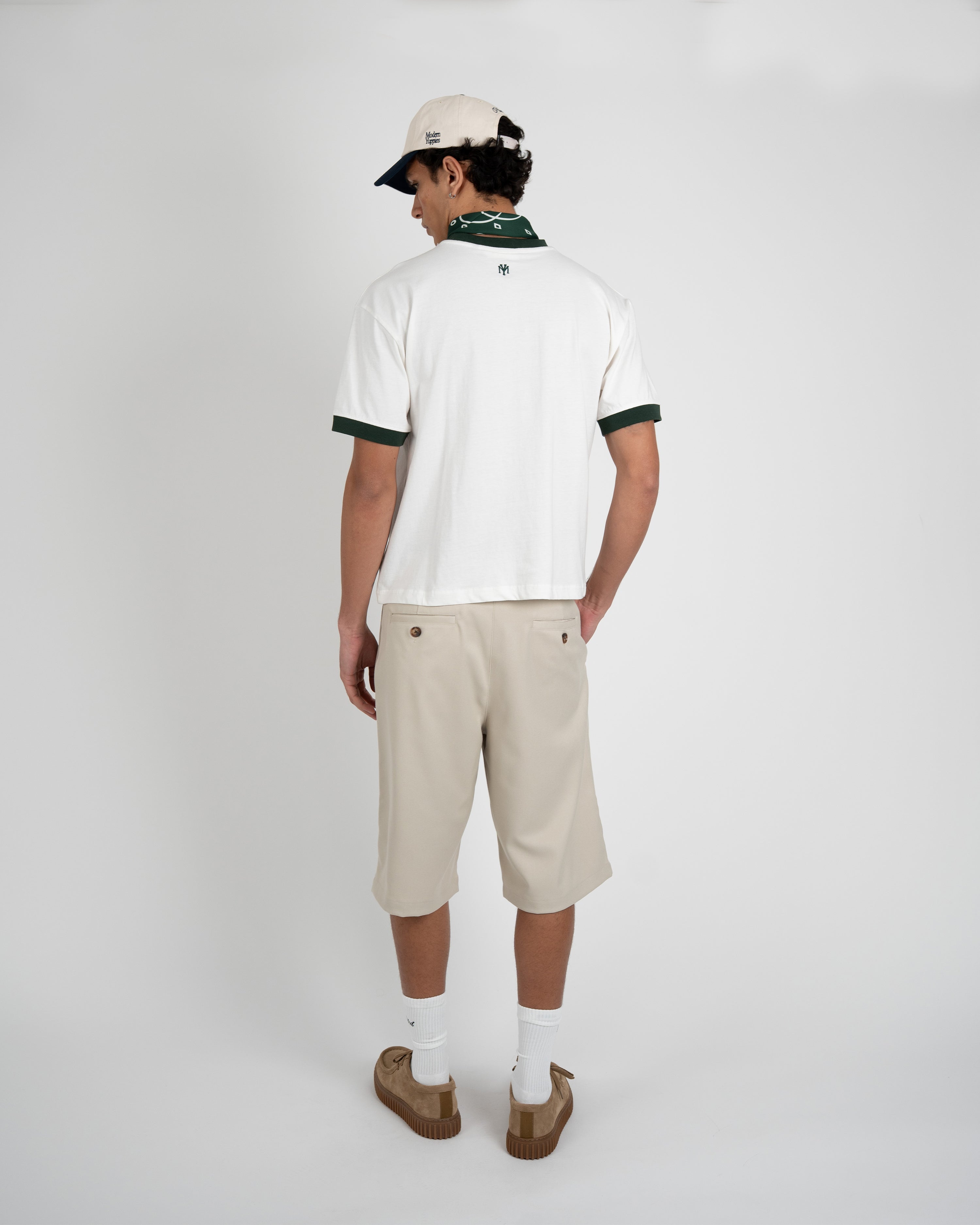 Modern Yuppies Contrast Tee Off-White