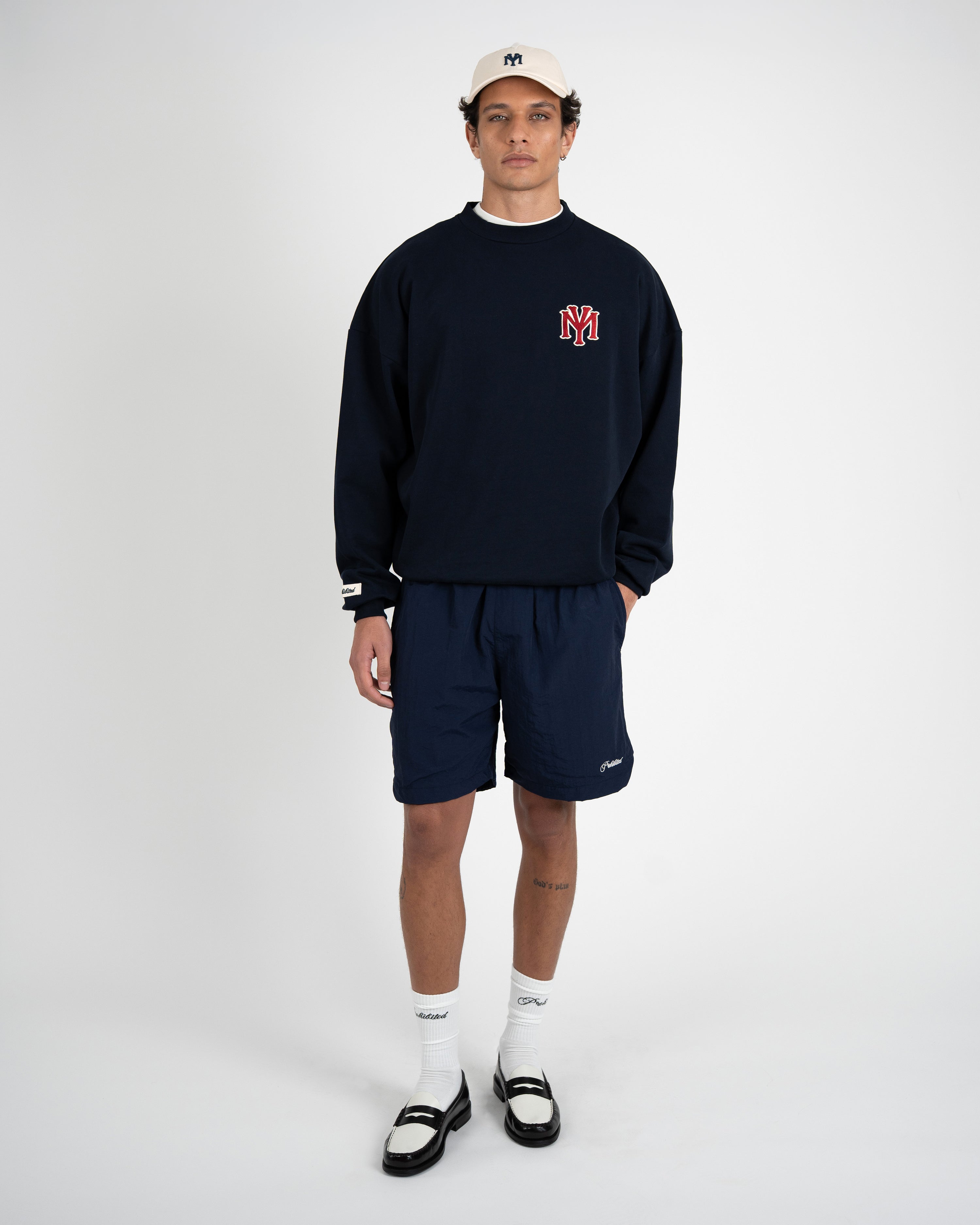 Modern Yuppies Crew Neck Deep Blue