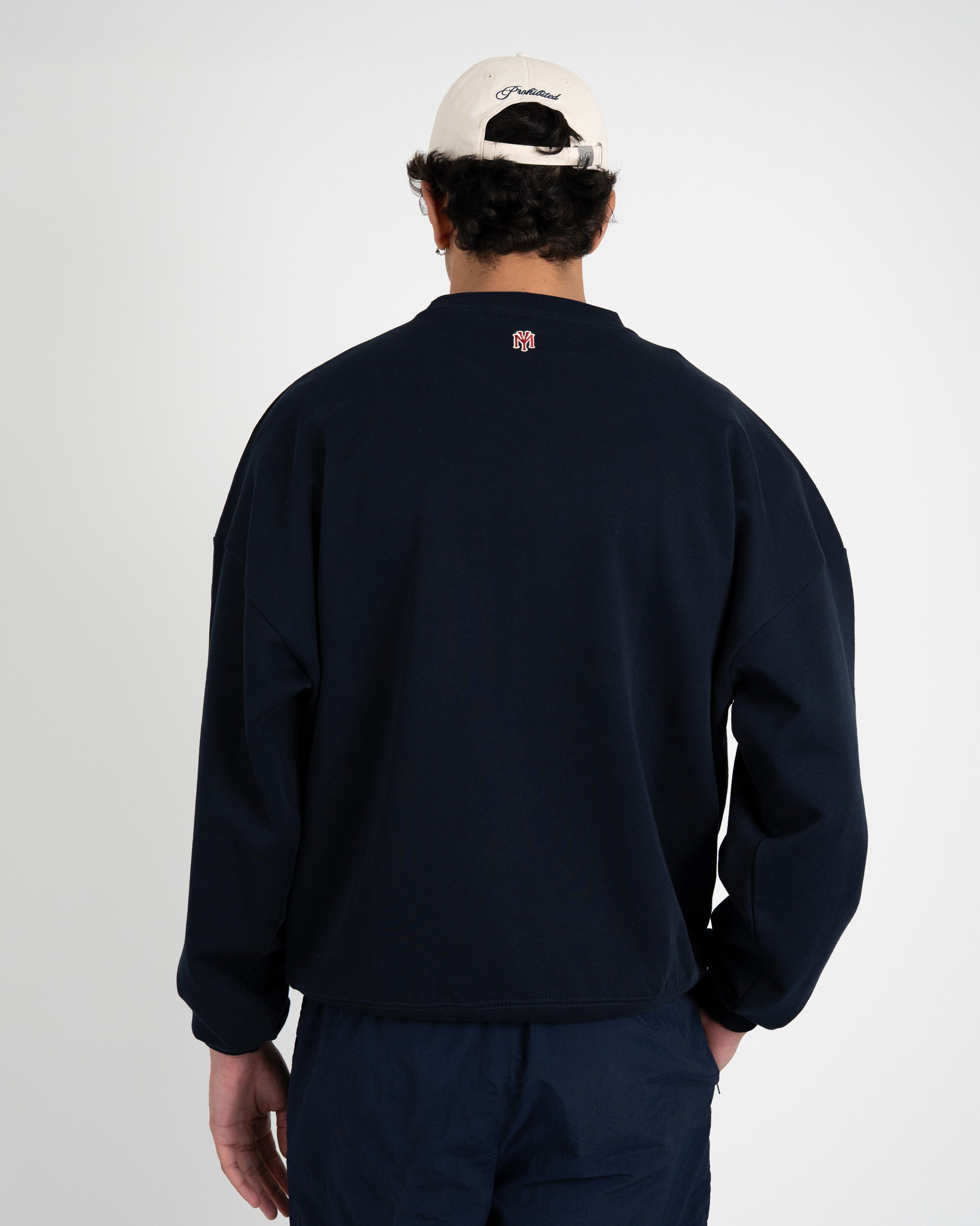 Modern Yuppies Crew Neck Deep Blue