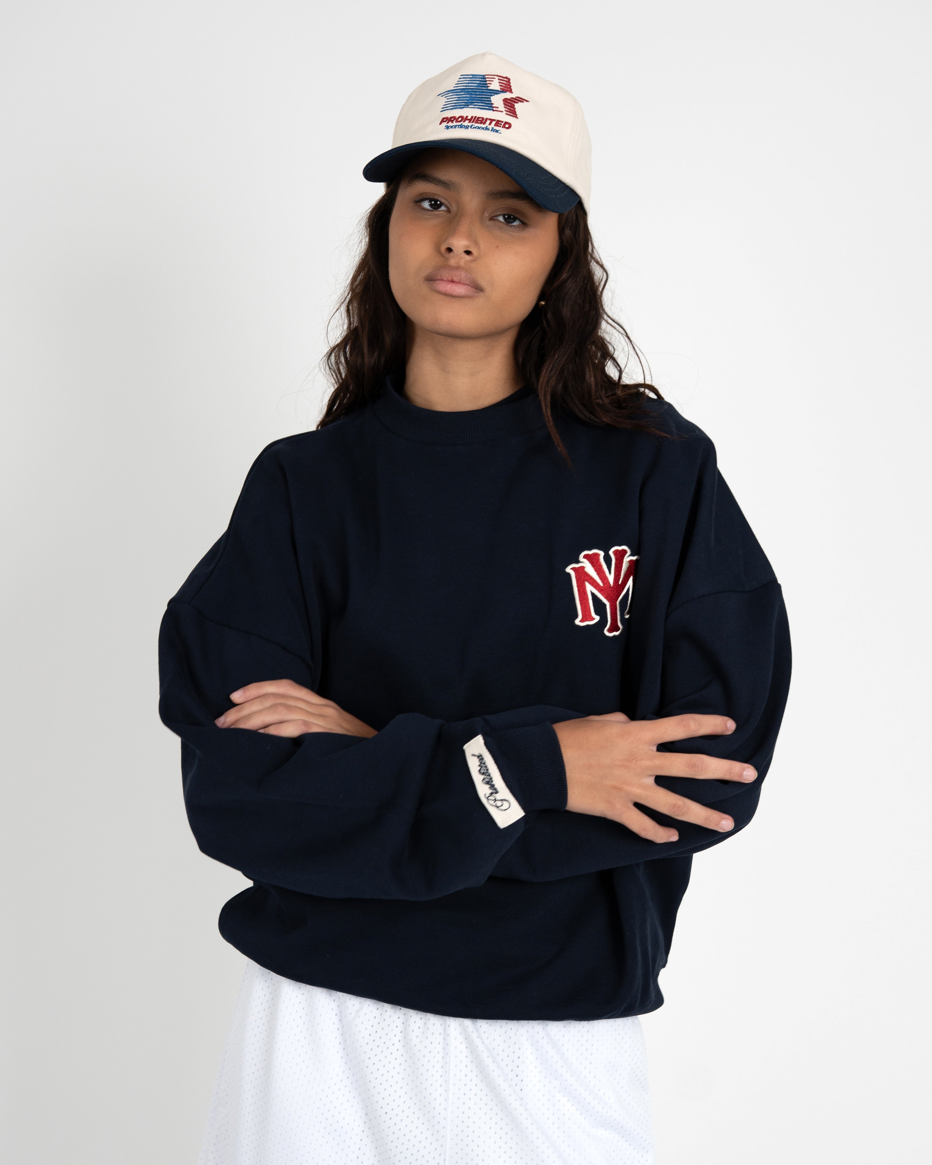 Modern Yuppies Crew Neck Deep Blue