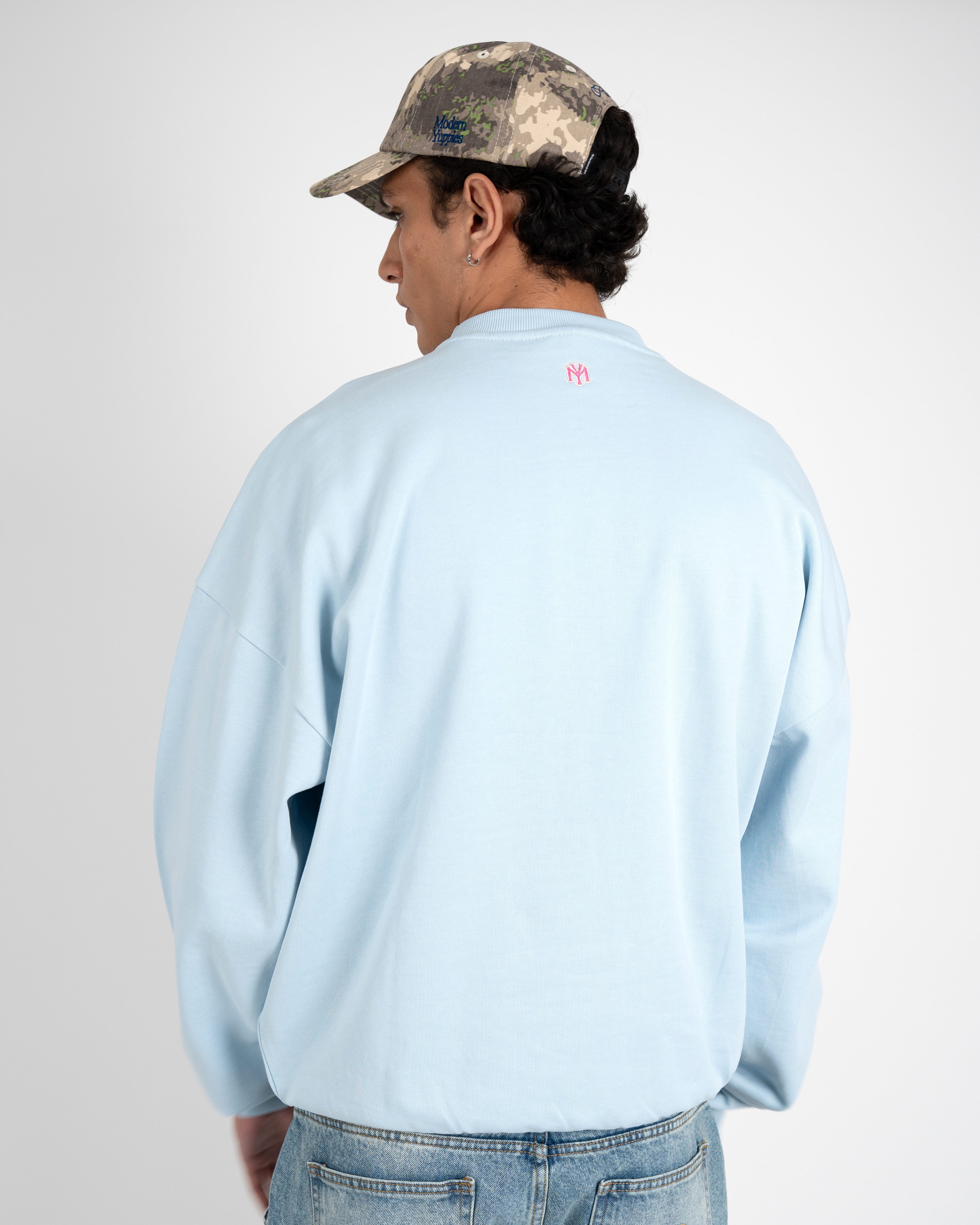 Modern Yuppies Crew Neck Sky Blue