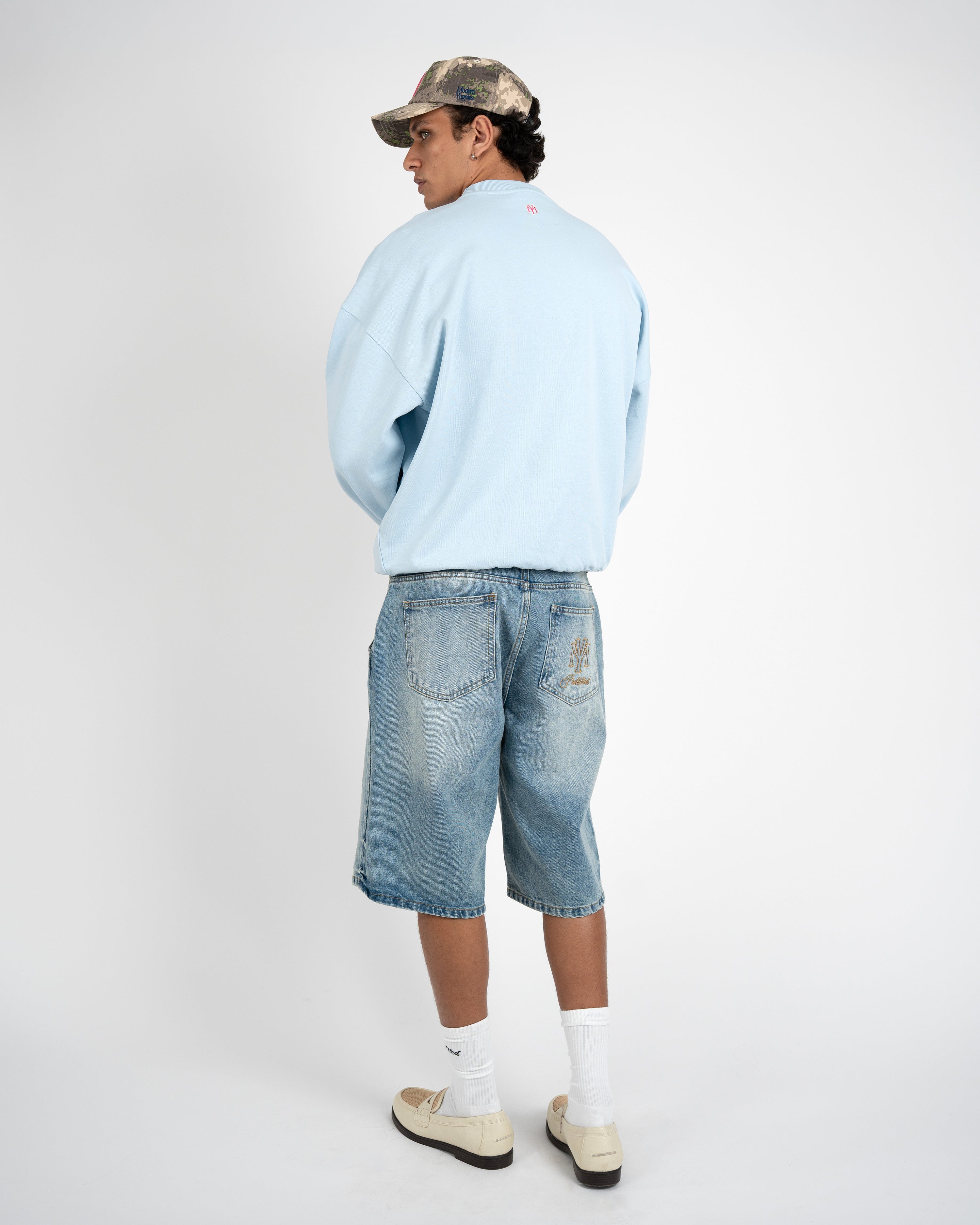 Modern Yuppies Crew Neck Sky Blue