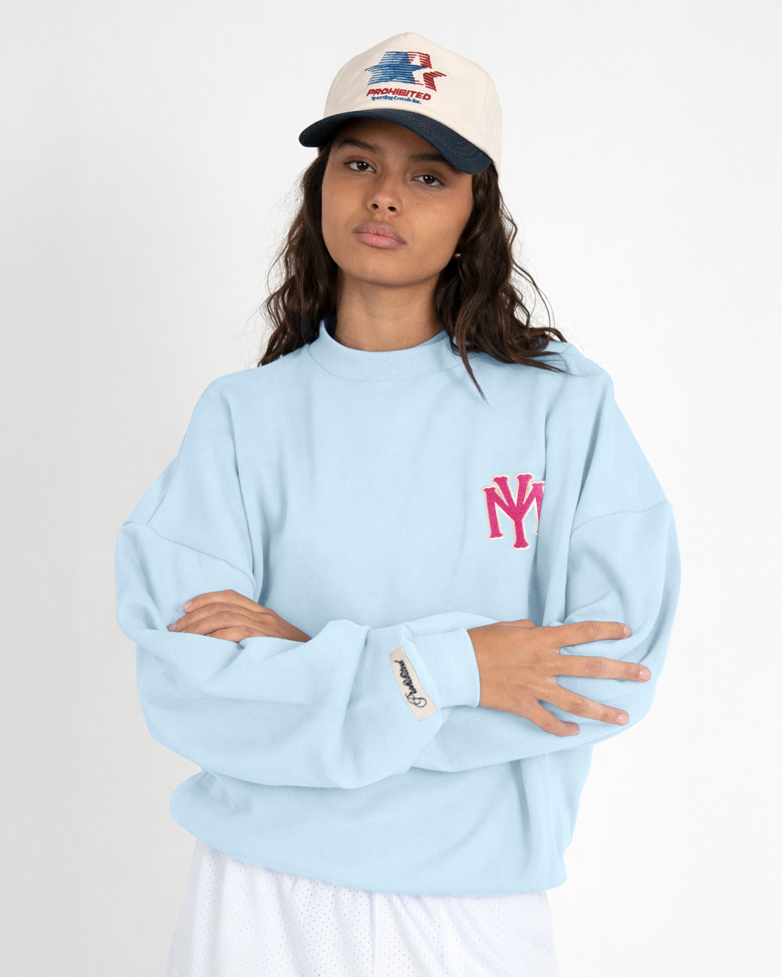 Modern Yuppies Crew Neck Sky Blue