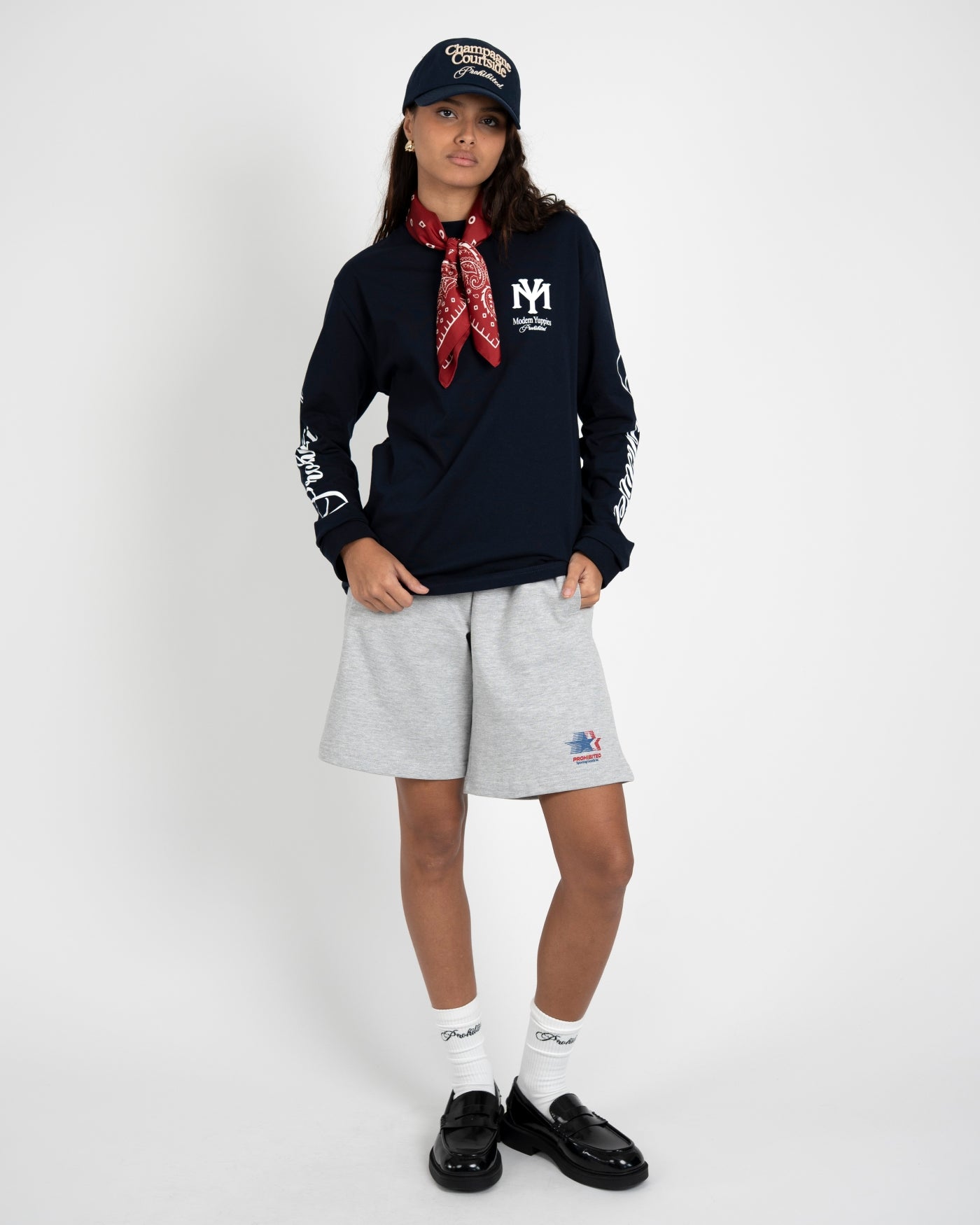 Centerfield Longsleeve | Deep Blue