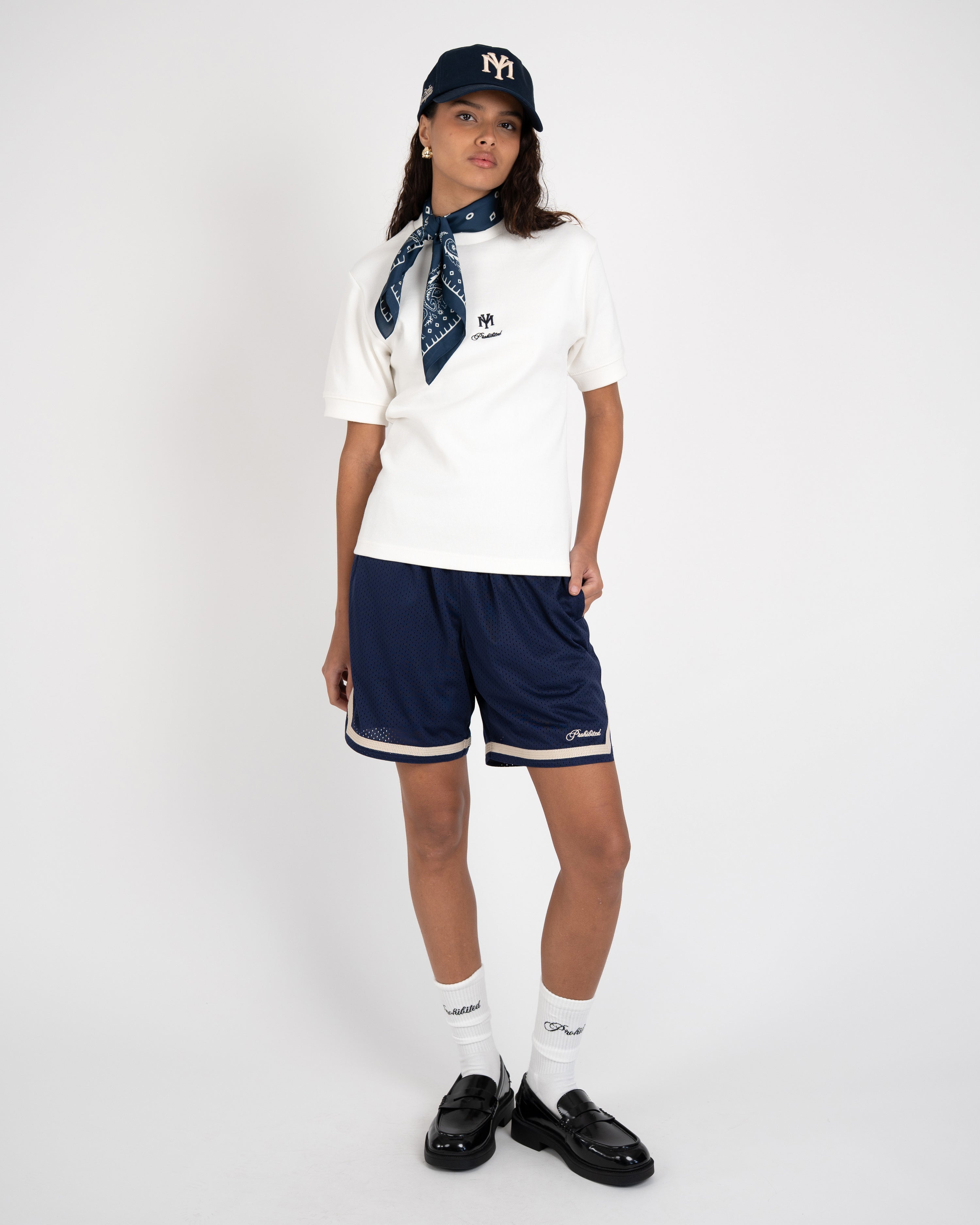 Outline Slim Tee Off White
