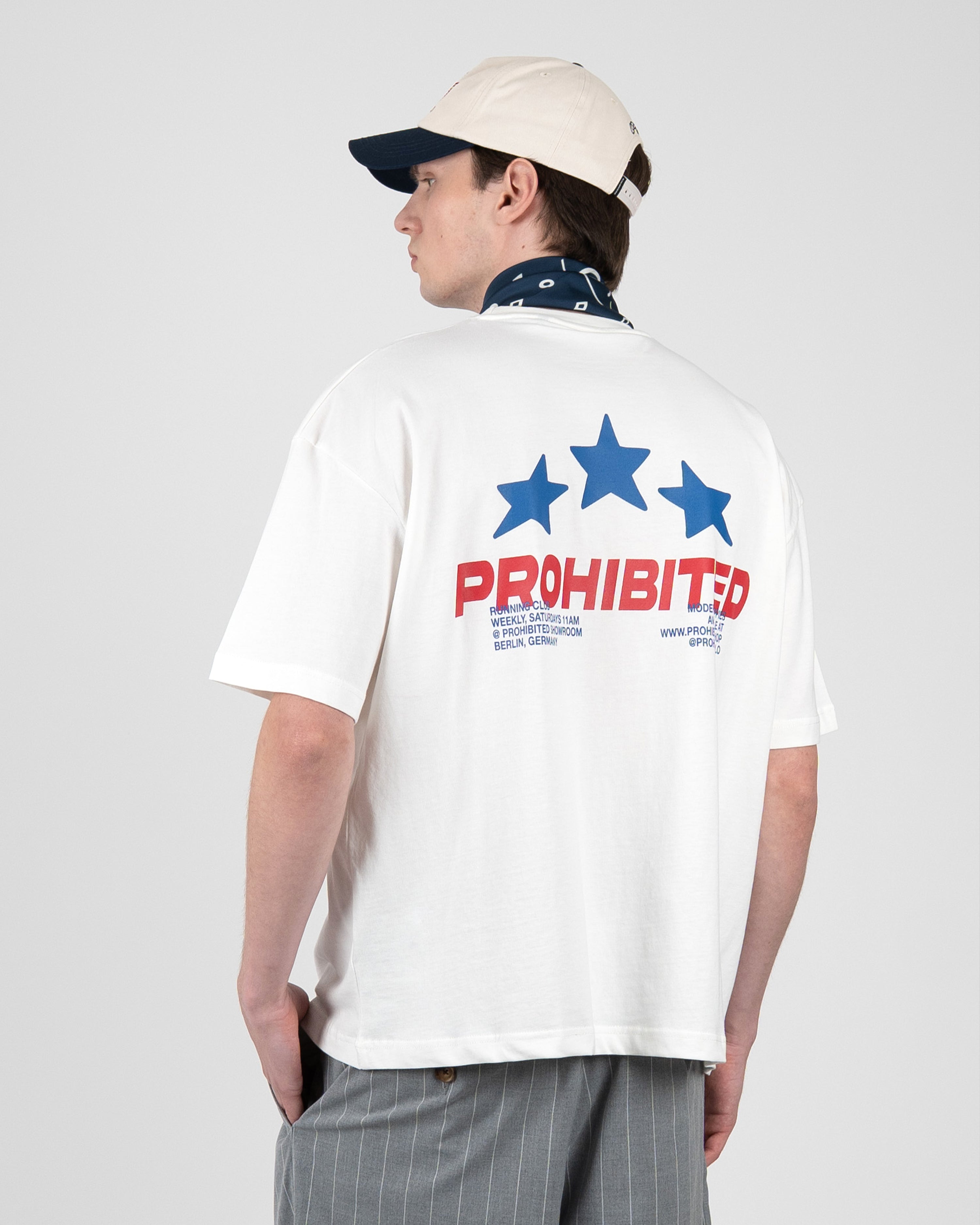 Running Club Tee Off-White