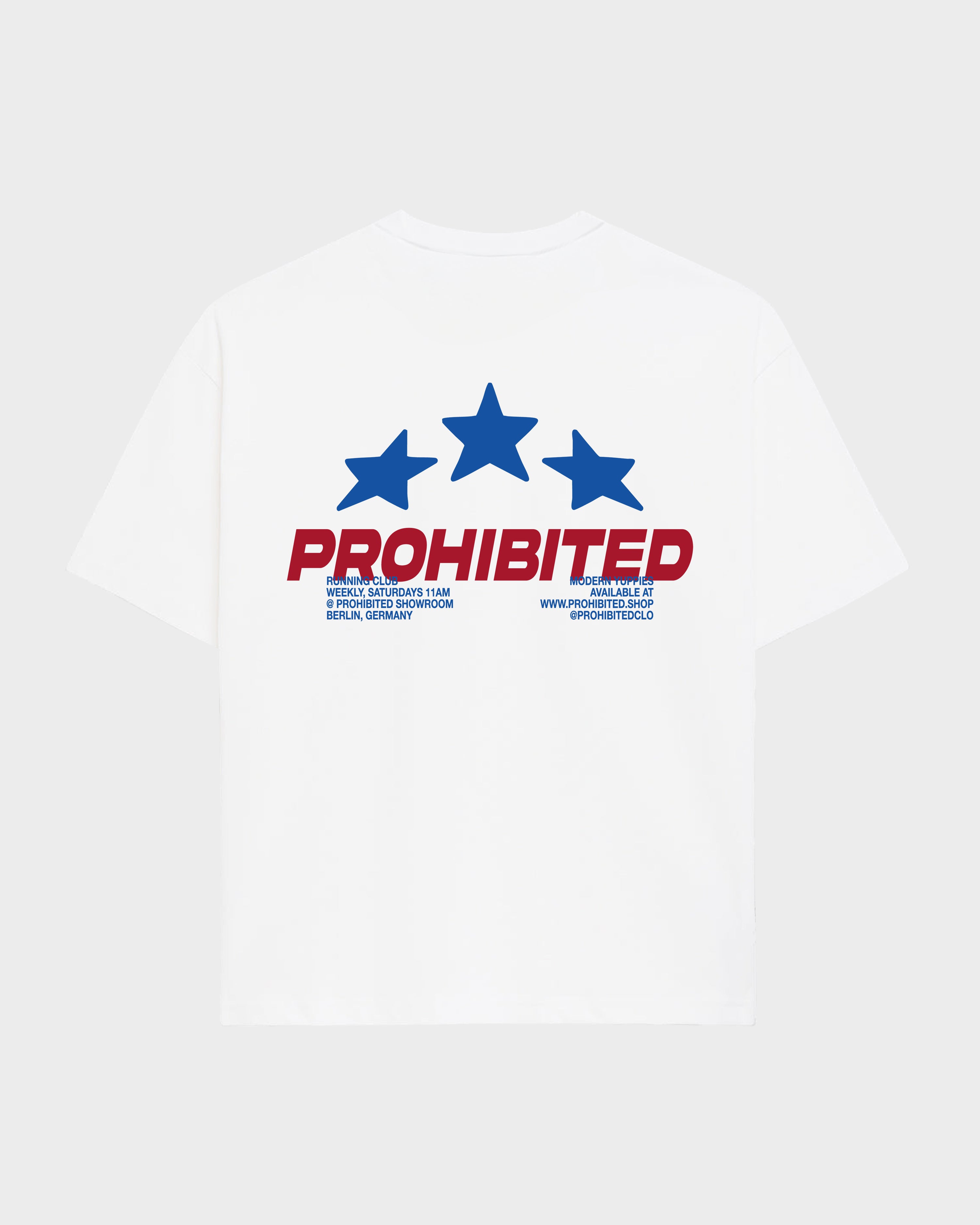 Running Club Tee Off-White