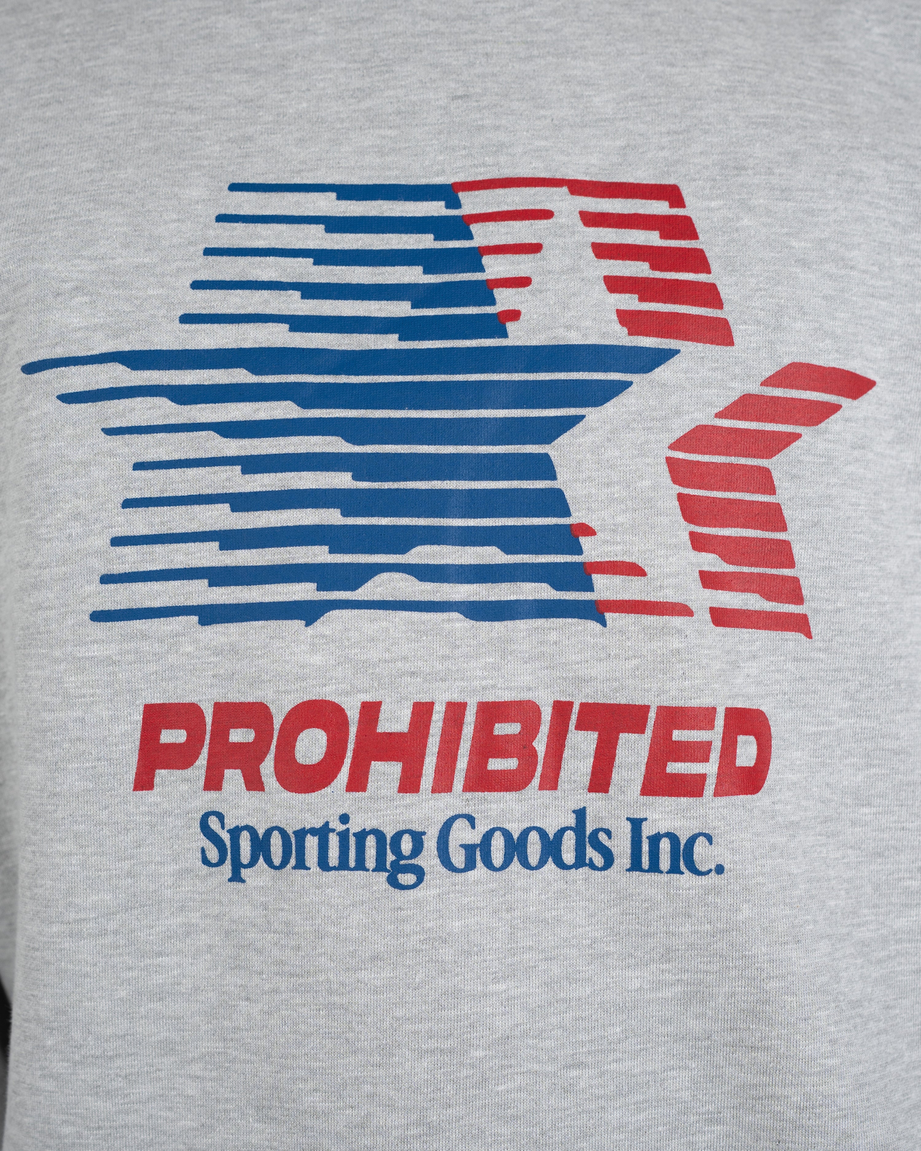 Sporting Goods Crew Neck Grey Melange