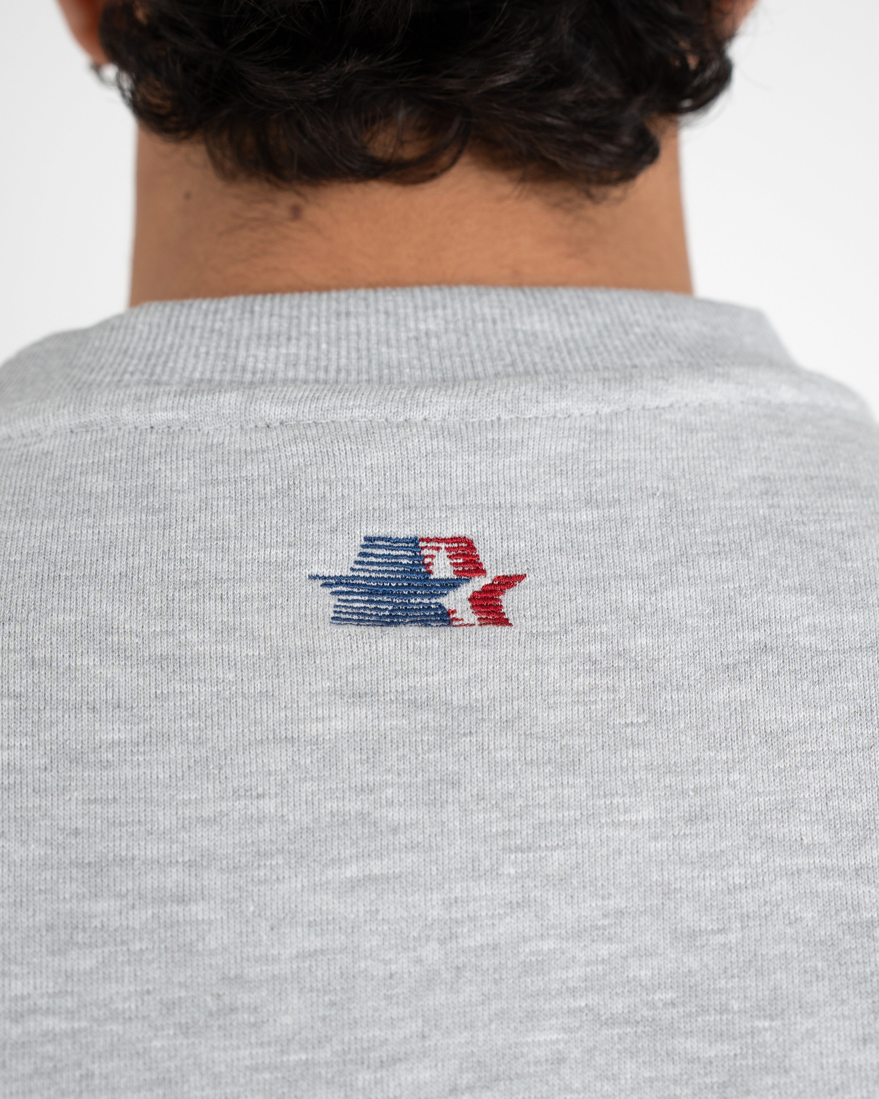 Sporting Goods Crew Neck Grey Melange