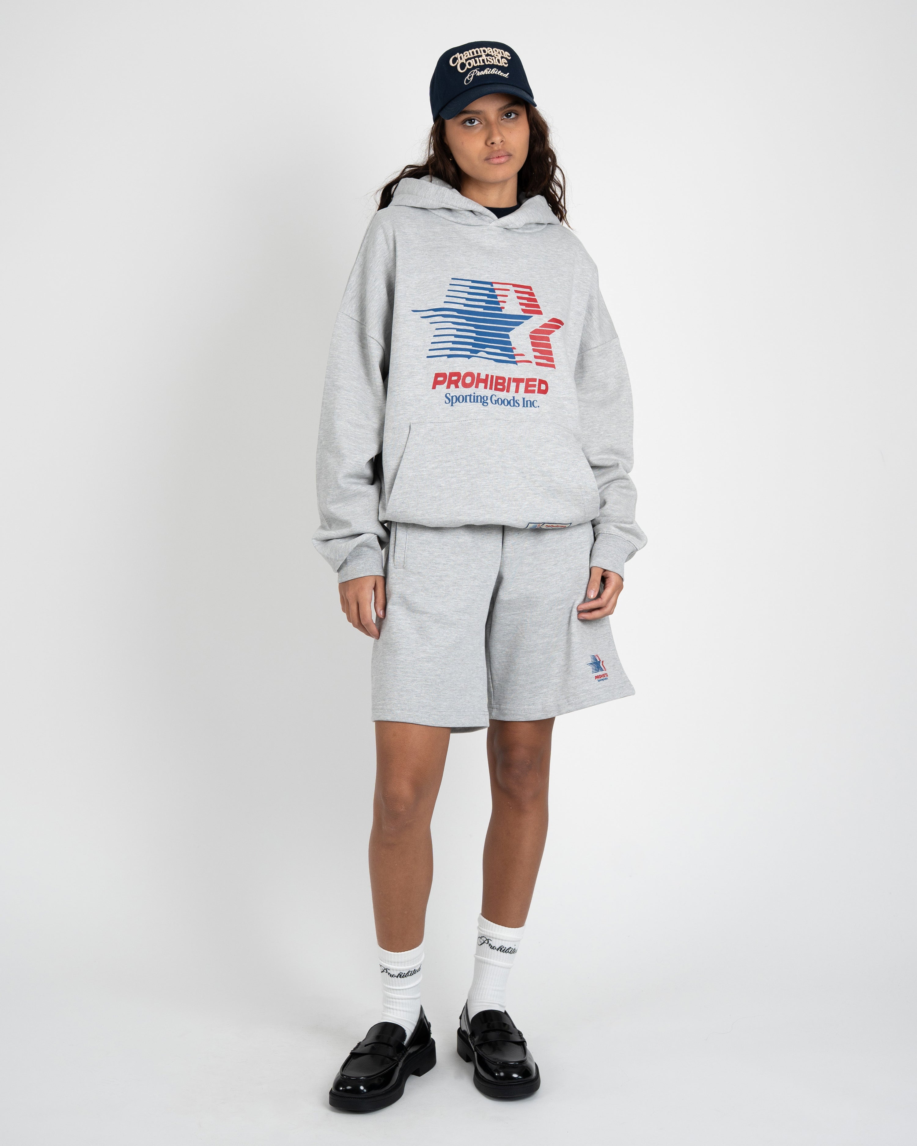 Sporting Goods Hoodie Grey Melange