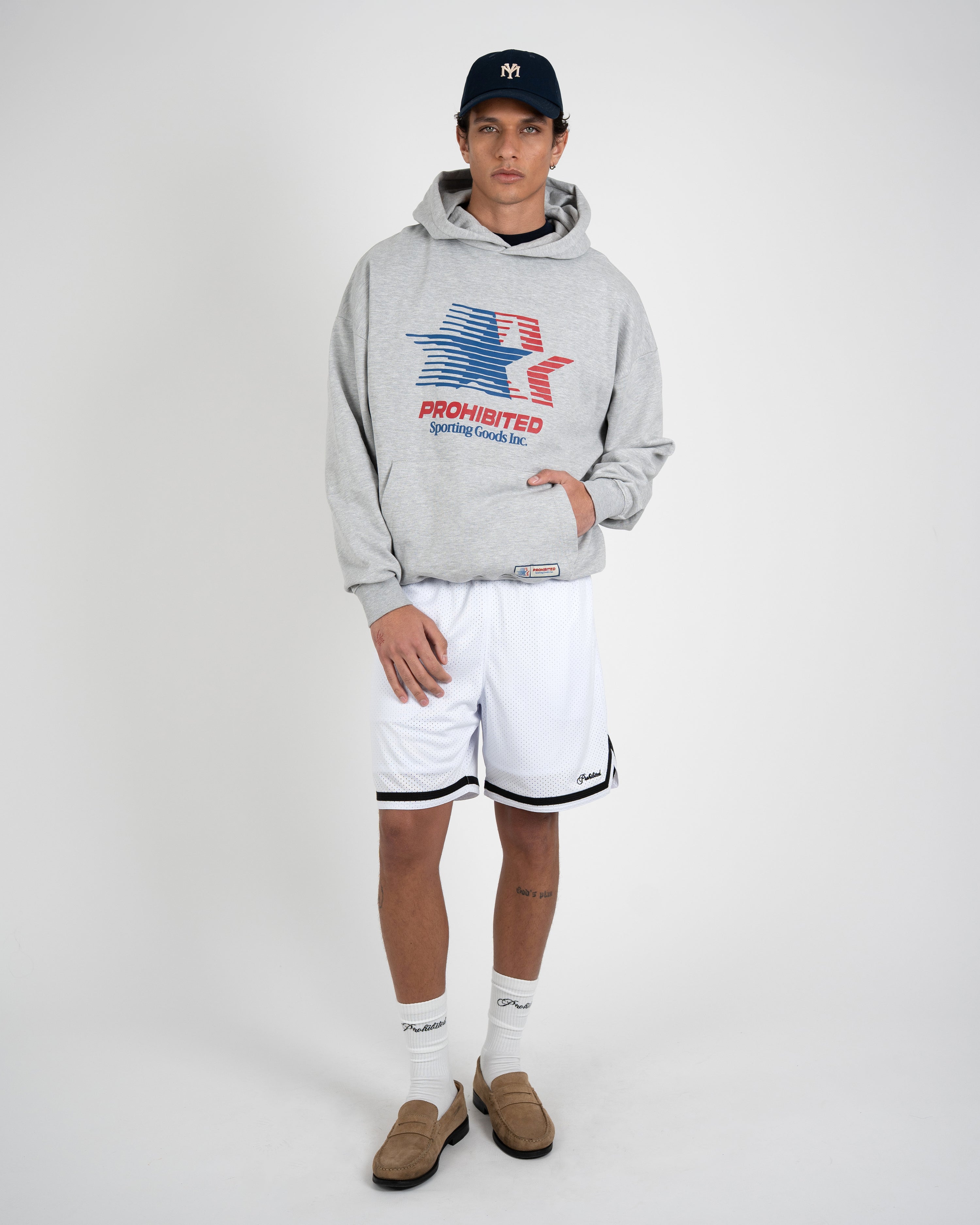 Sporting Goods Hoodie Grey Melange