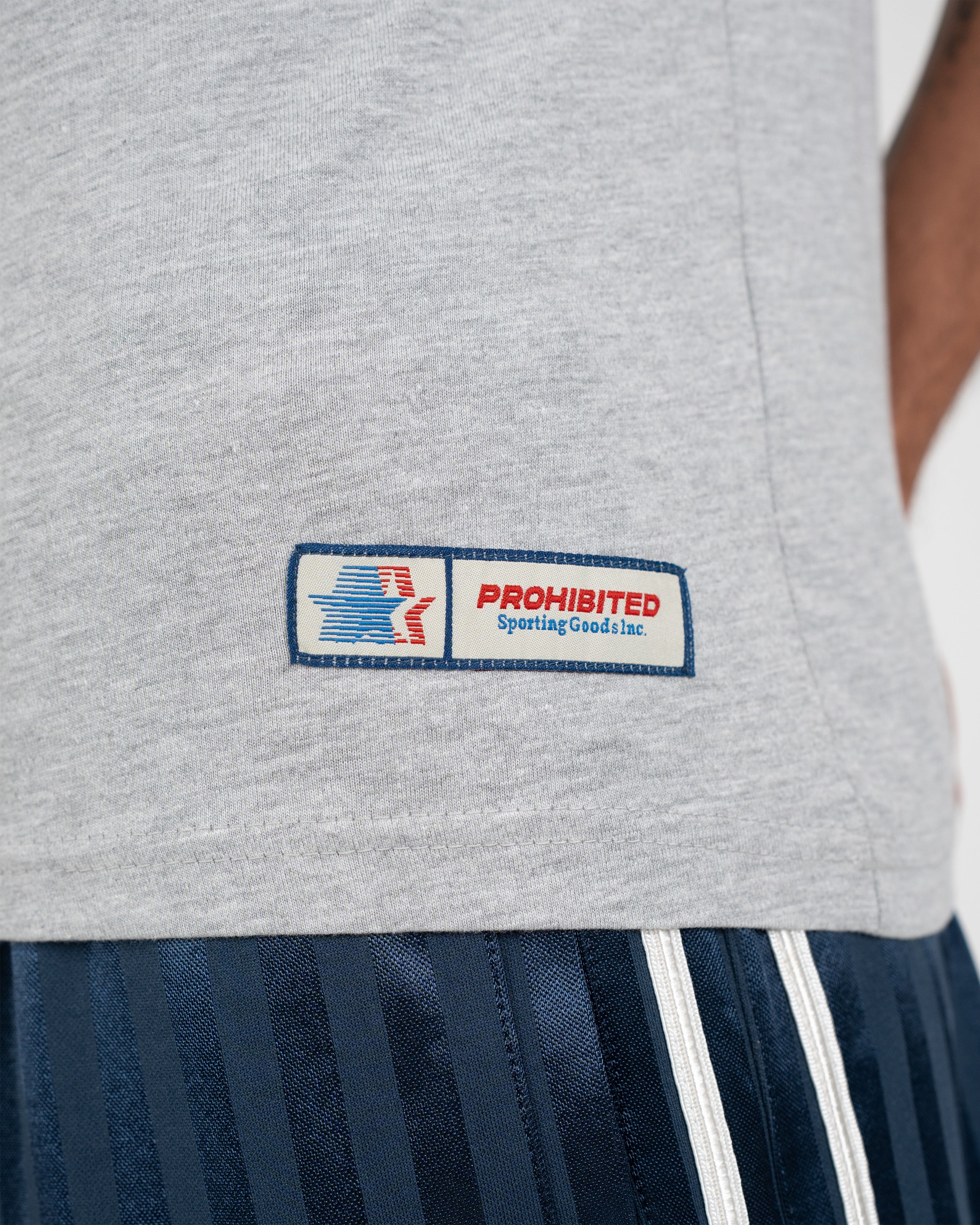 Sporting Goods Tee Grey Melange